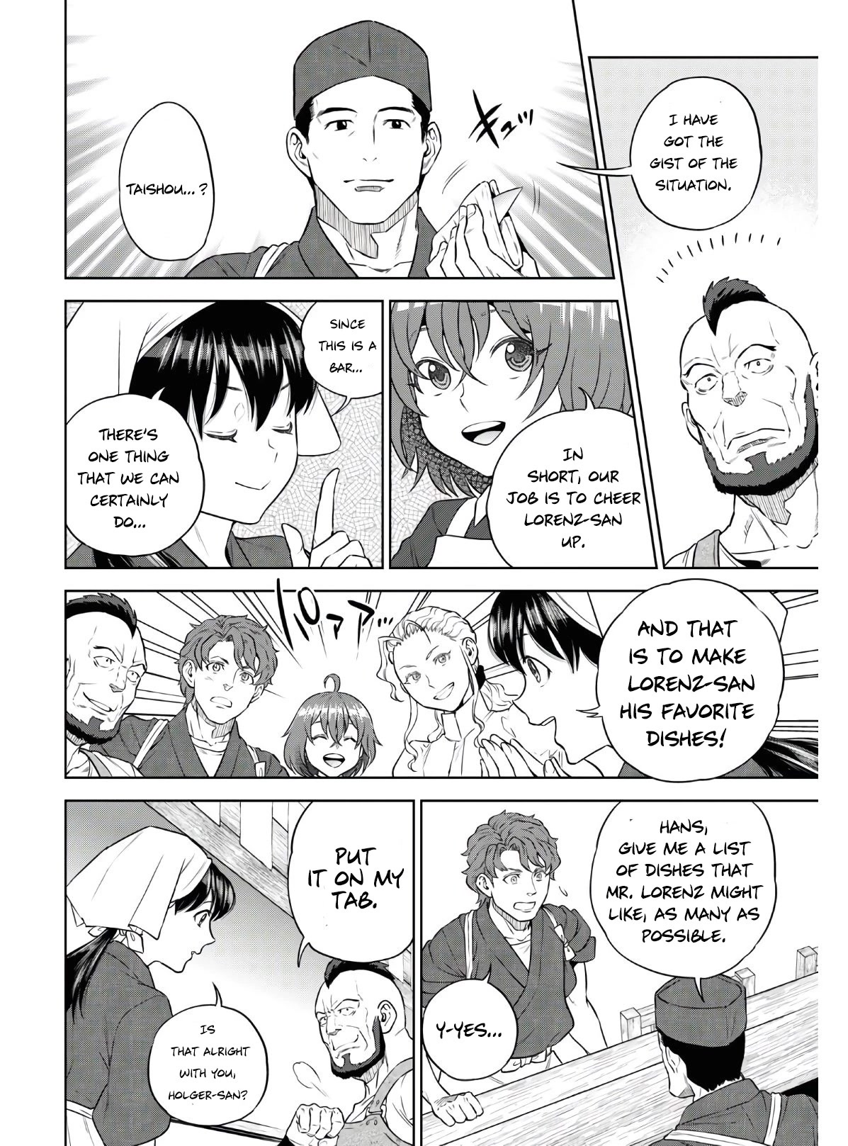 Isekai Izakaya "Nobu" chapter 73 page 9