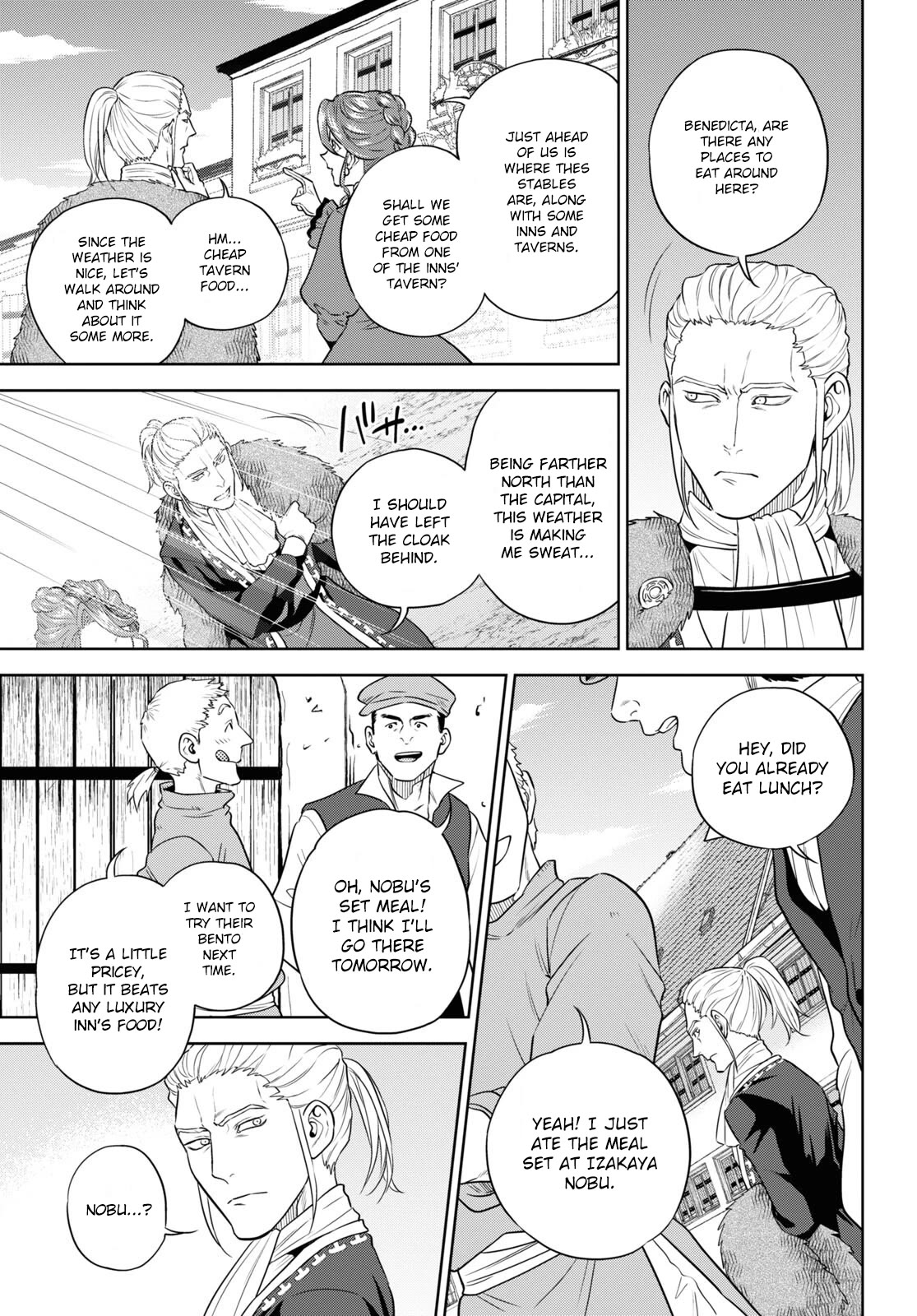 Isekai Izakaya "Nobu" chapter 79 page 9