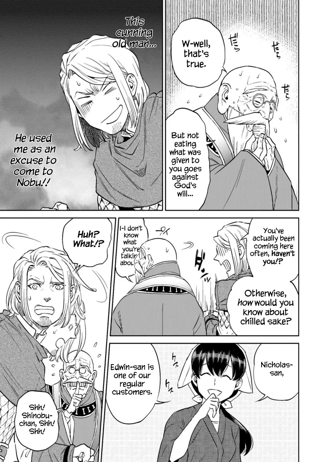 Isekai Izakaya "Nobu" chapter 8 page 34