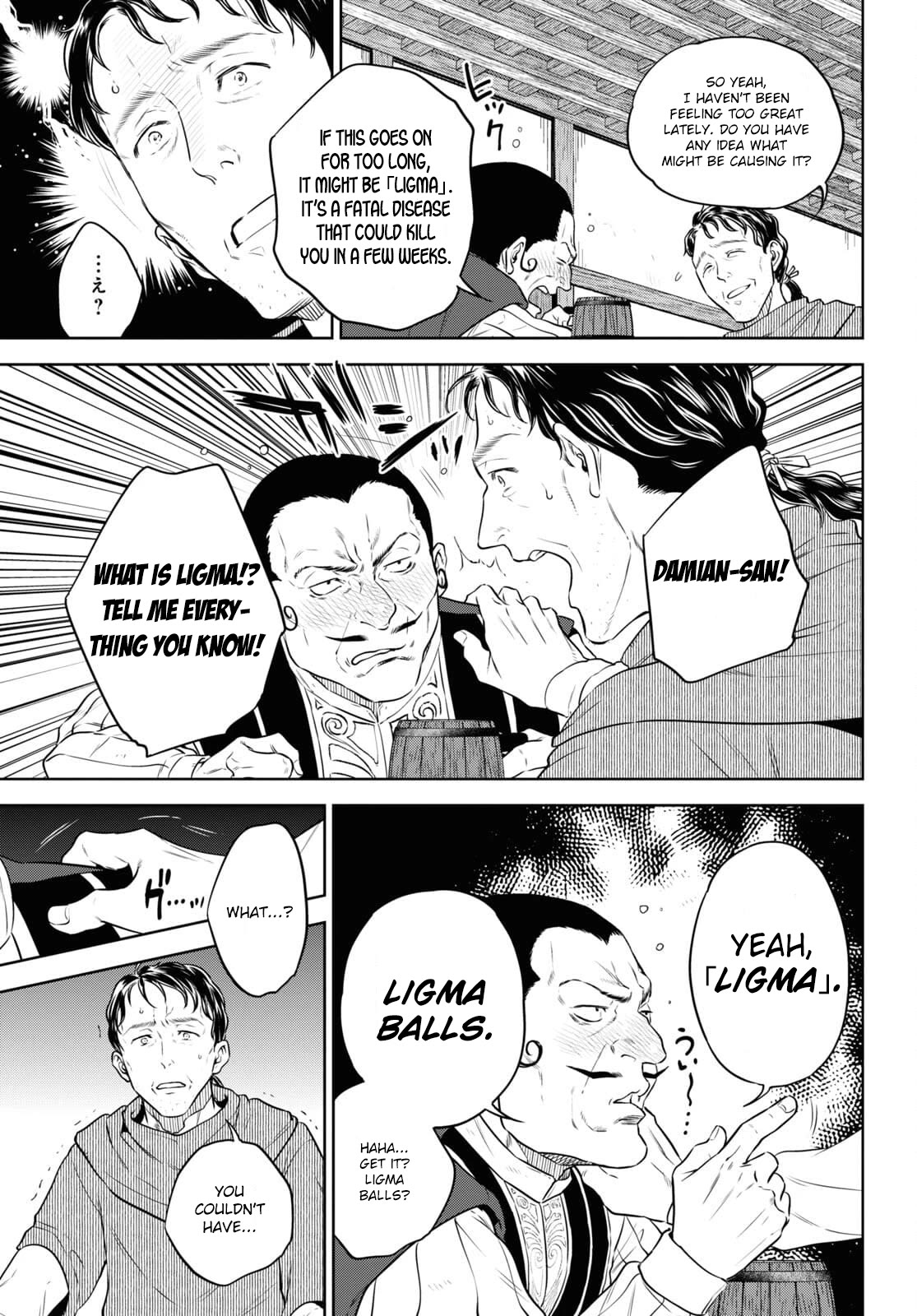 Isekai Izakaya "Nobu" chapter 82 page 35