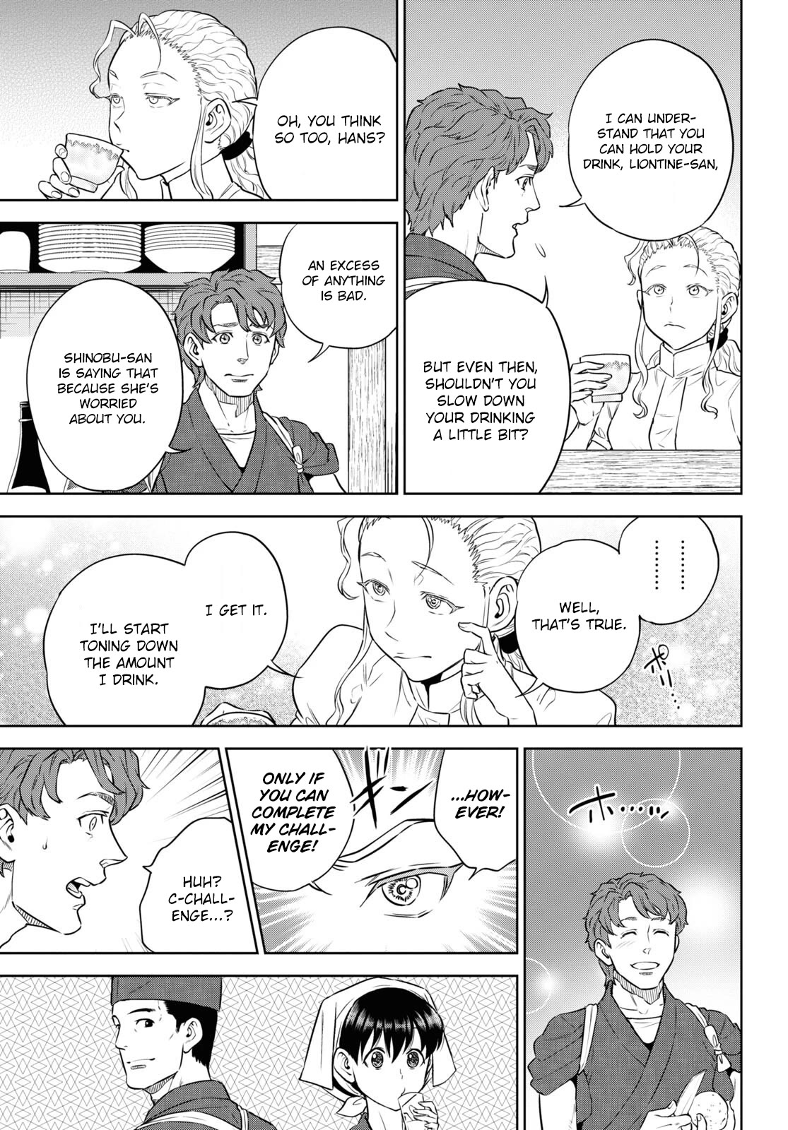 Isekai Izakaya "Nobu" chapter 86 page 9