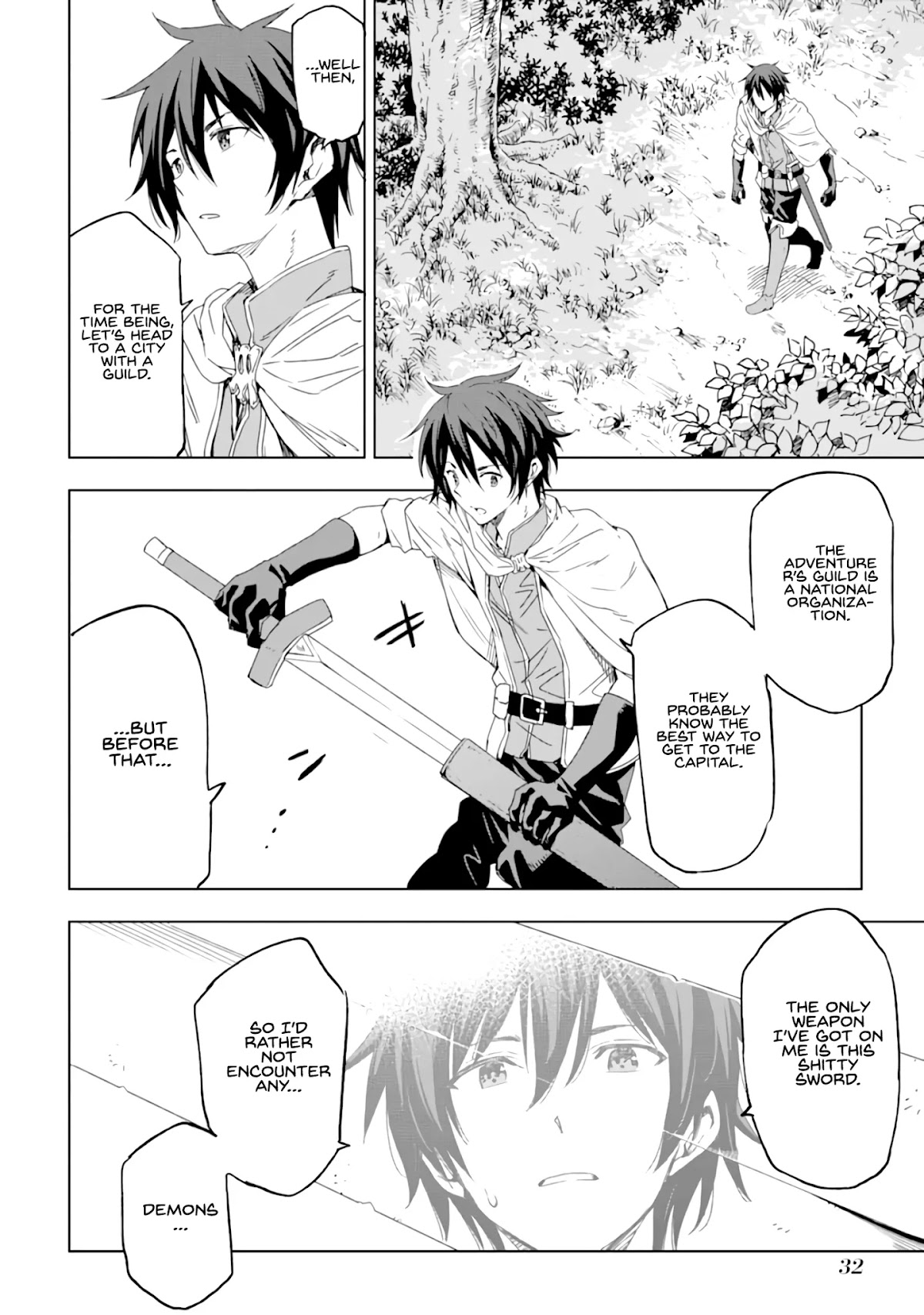 Isekai Kenja no Tensei Musou ~Geemu no Chishiki de Isekai Saikyou~ chapter 1 page 30