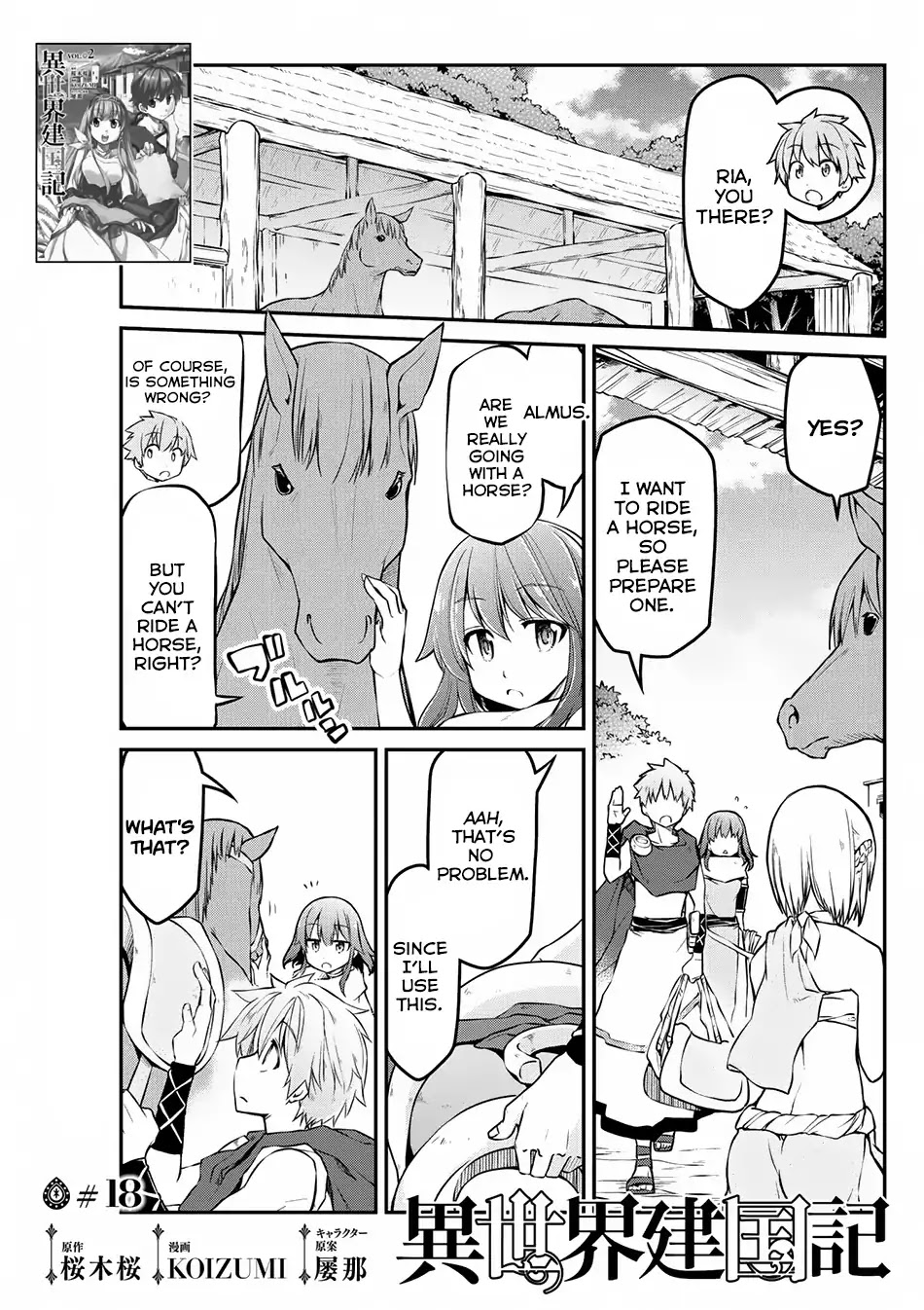 Isekai Kenkokuki chapter 18 page 2