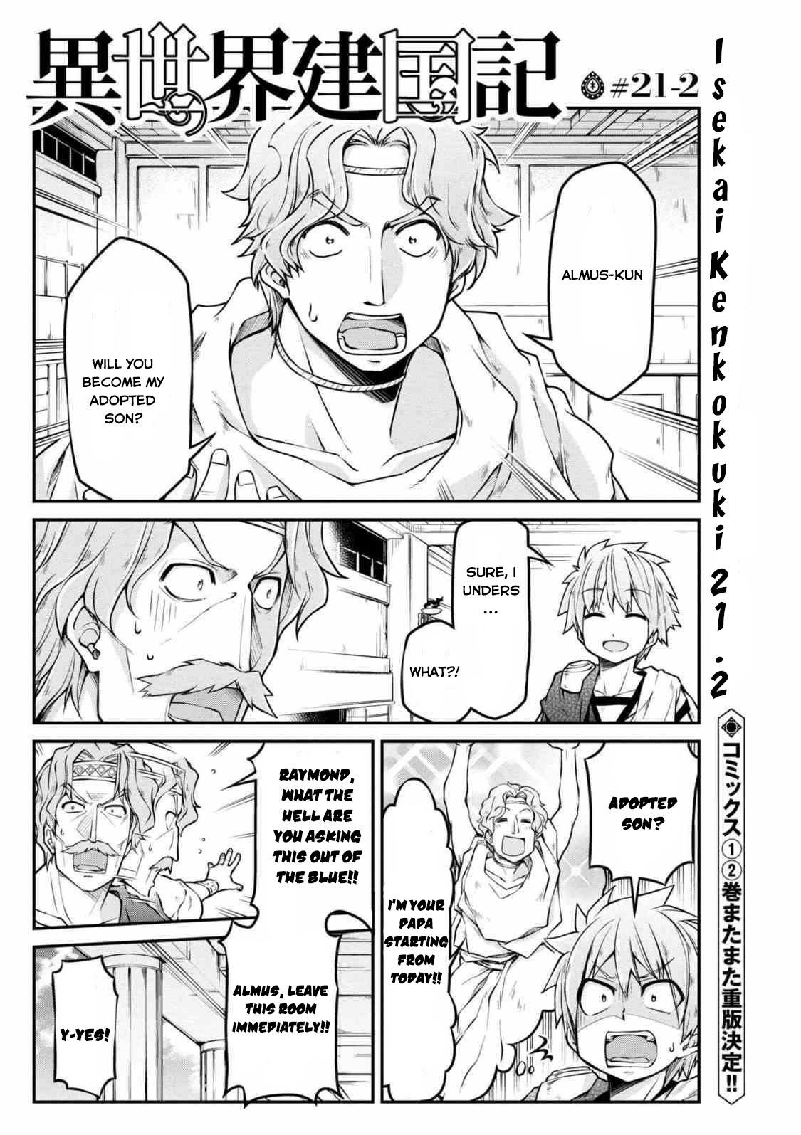 Isekai Kenkokuki chapter 21.2 page 2