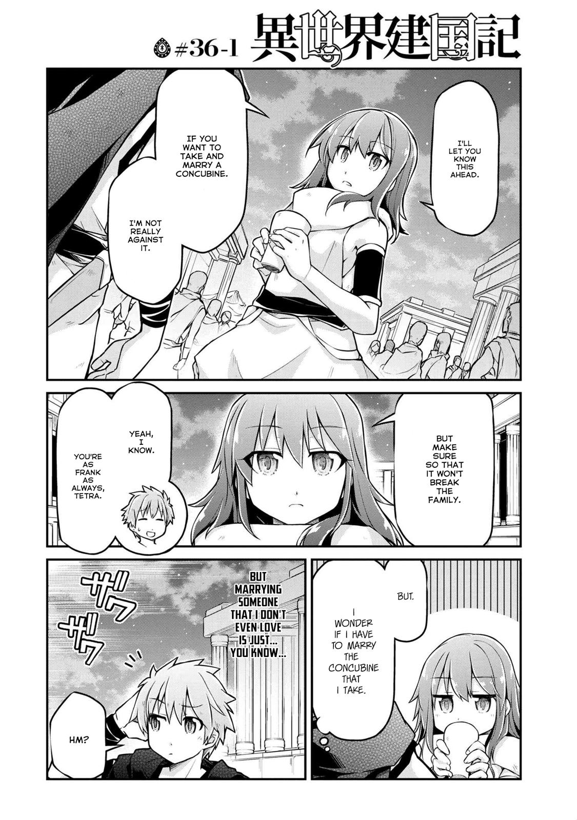 Isekai Kenkokuki chapter 36.1 page 2