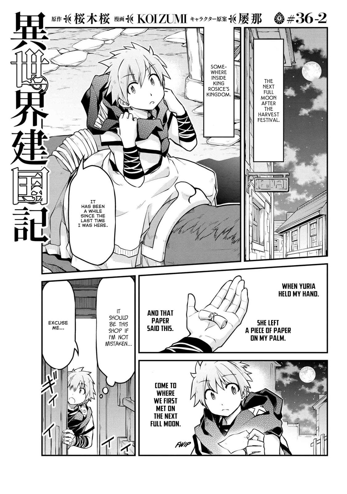 Isekai Kenkokuki chapter 36.2 page 2