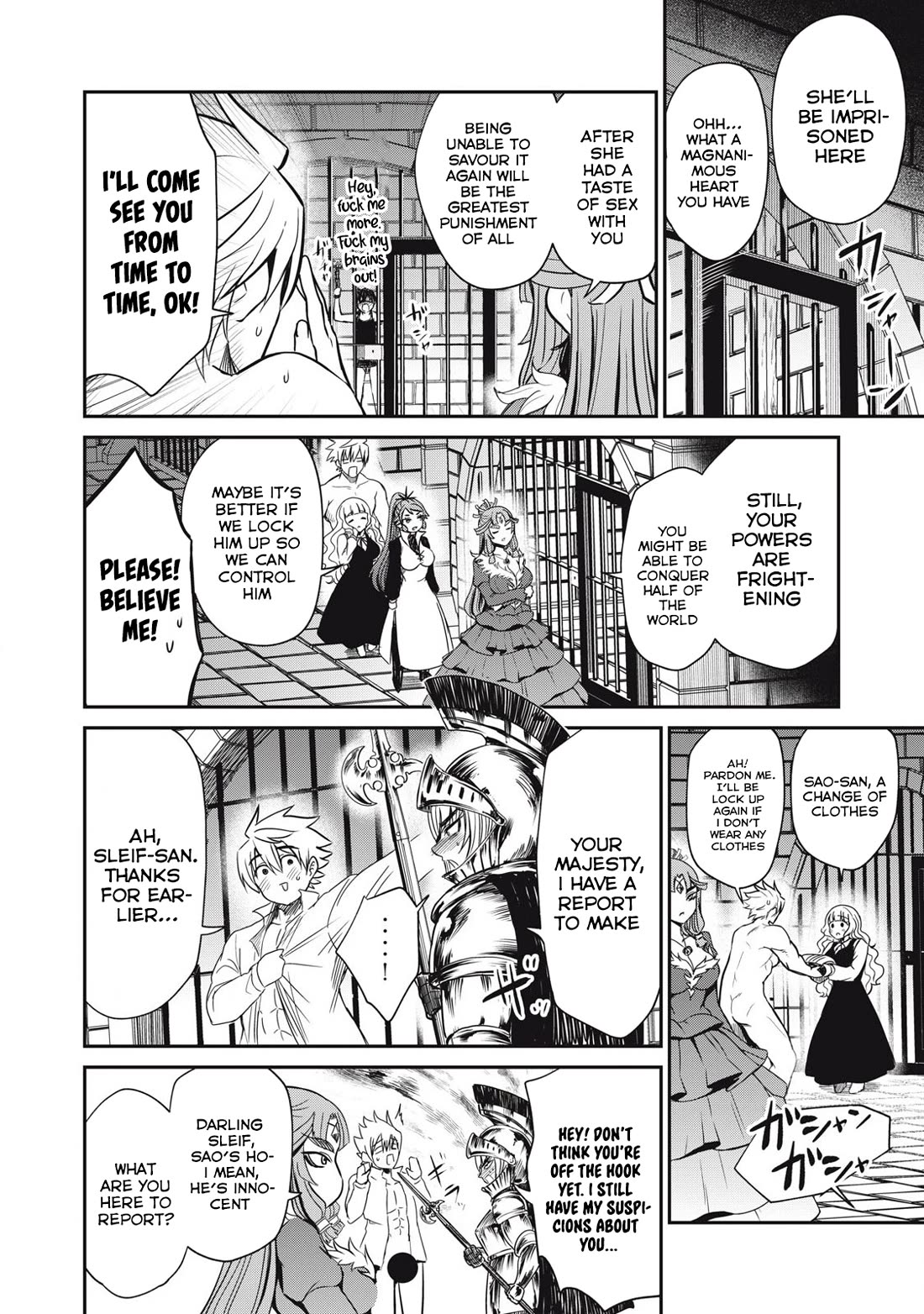 Isekai Koushoku Musou Roku ~ Using the Wisdom and Power of Reincarnation in Another World to Just XXXX chapter 31 page 8