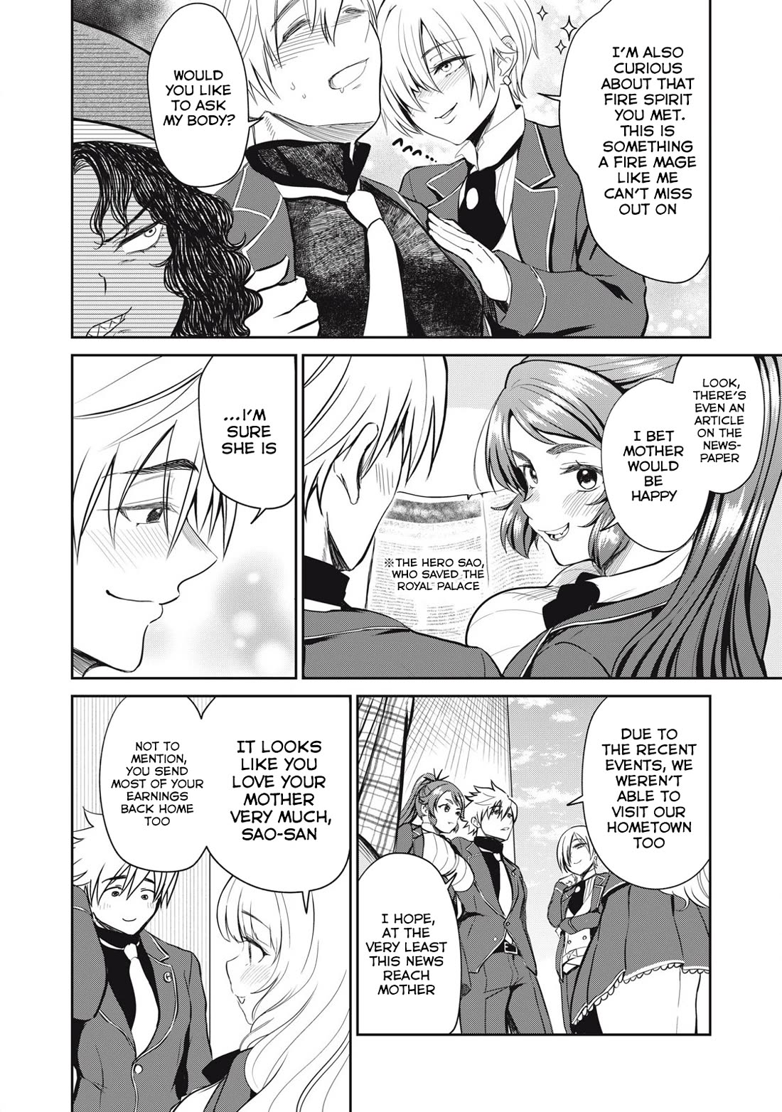 Isekai Koushoku Musou Roku ~ Using the Wisdom and Power of Reincarnation in Another World to Just XXXX chapter 41 page 4