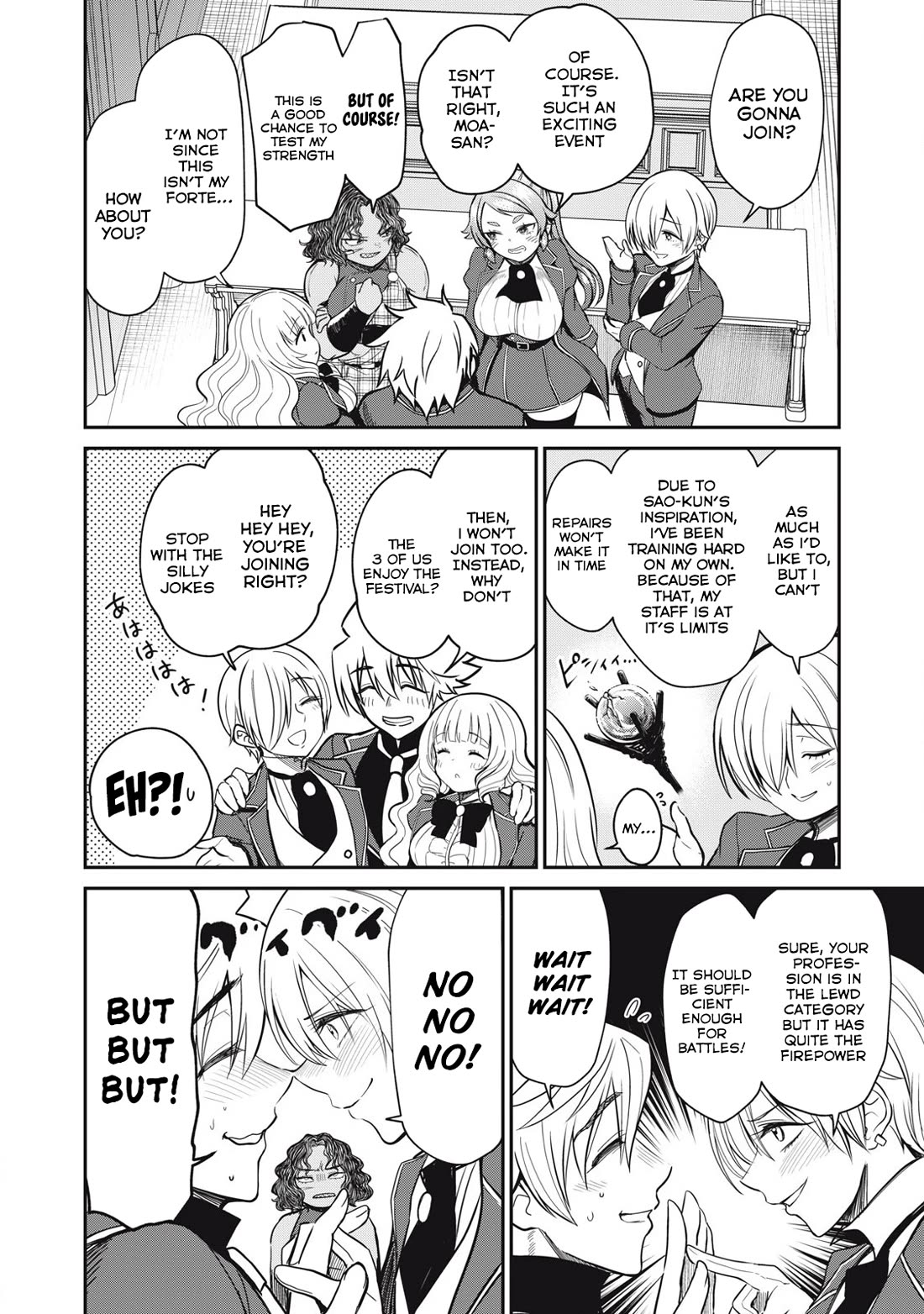 Isekai Koushoku Musou Roku ~ Using the Wisdom and Power of Reincarnation in Another World to Just XXXX chapter 43 page 6