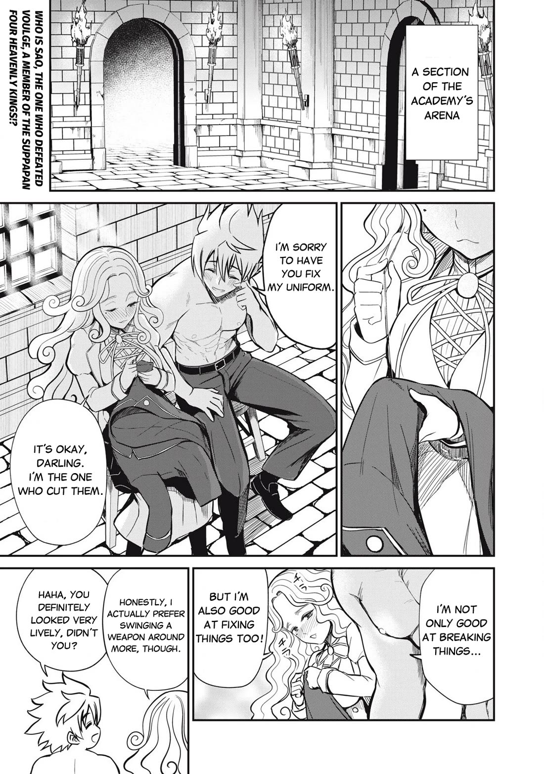 Isekai Koushoku Musou Roku ~ Using the Wisdom and Power of Reincarnation in Another World to Just XXXX chapter 46 page 1