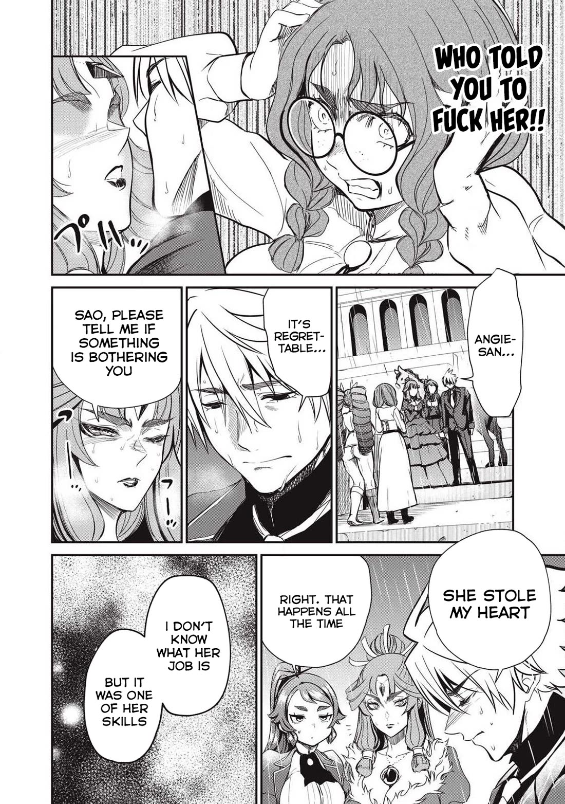 Isekai Koushoku Musou Roku ~ Using the Wisdom and Power of Reincarnation in Another World to Just XXXX chapter 55 page 12