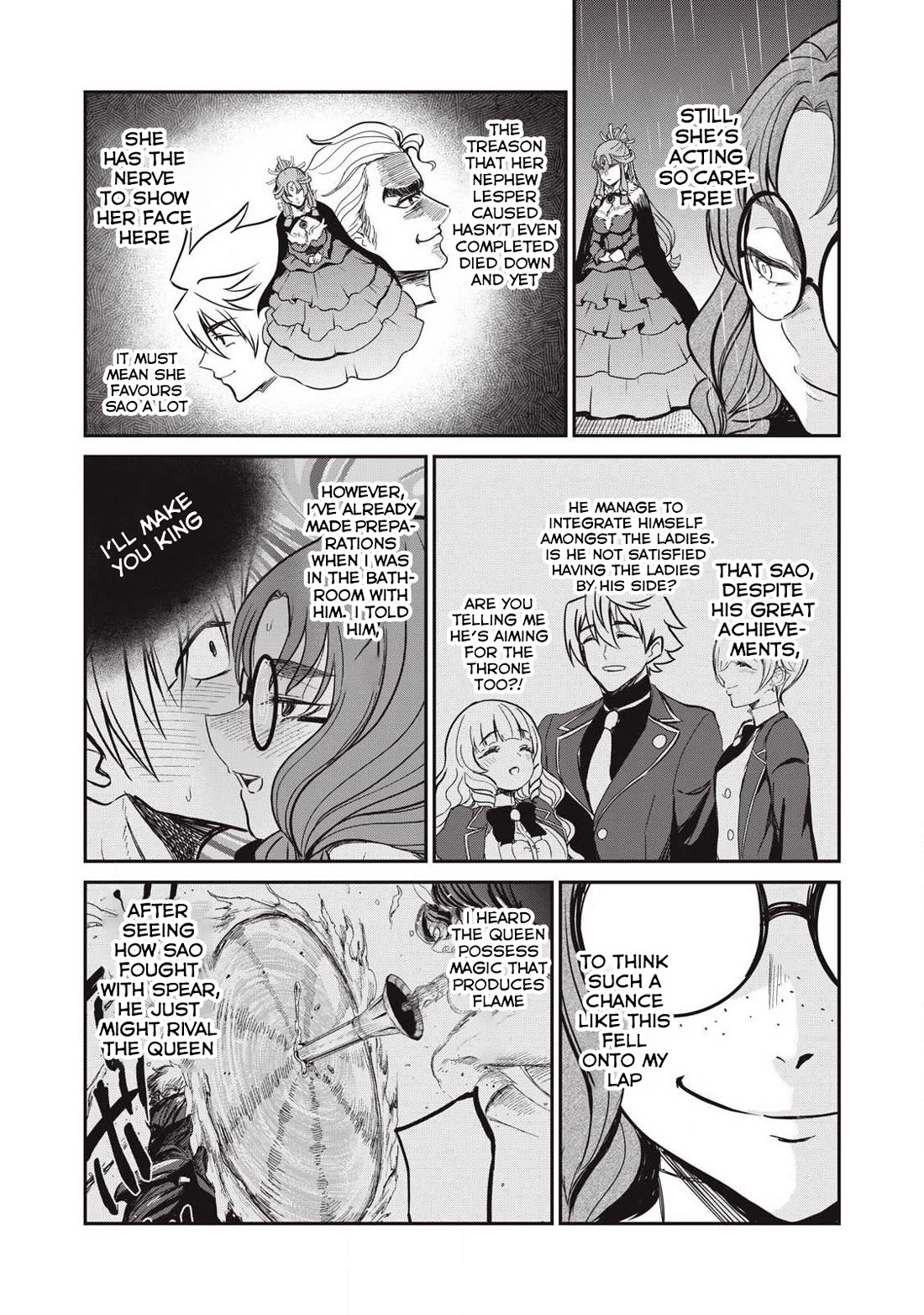 Isekai Koushoku Musou Roku ~ Using the Wisdom and Power of Reincarnation in Another World to Just XXXX chapter 55 page 7