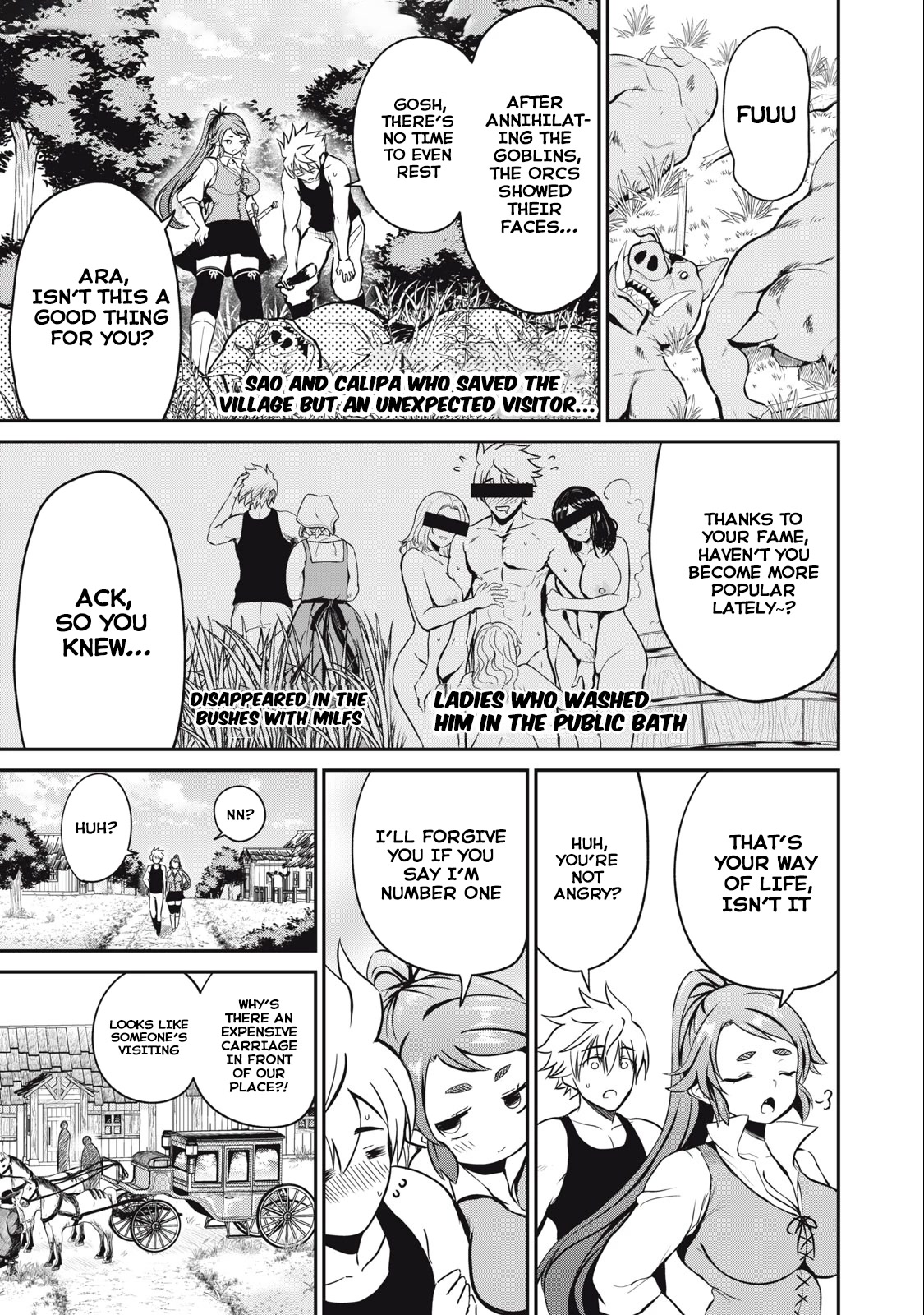 Isekai Koushoku Musou Roku ~ Using the Wisdom and Power of Reincarnation in Another World to Just XXXX chapter 6 page 1