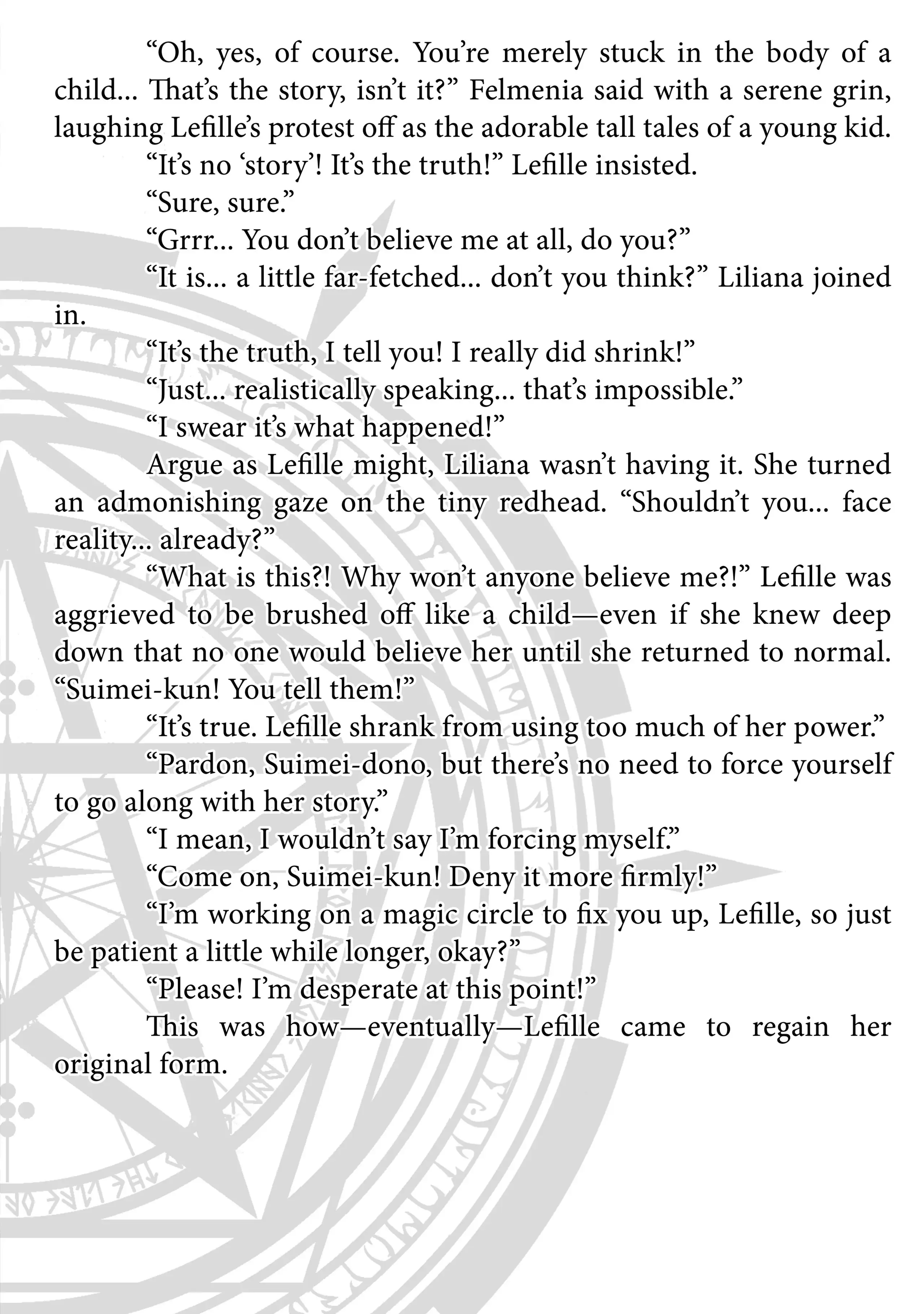 Isekai Mahou wa Okureteru! chapter 45.5 page 3