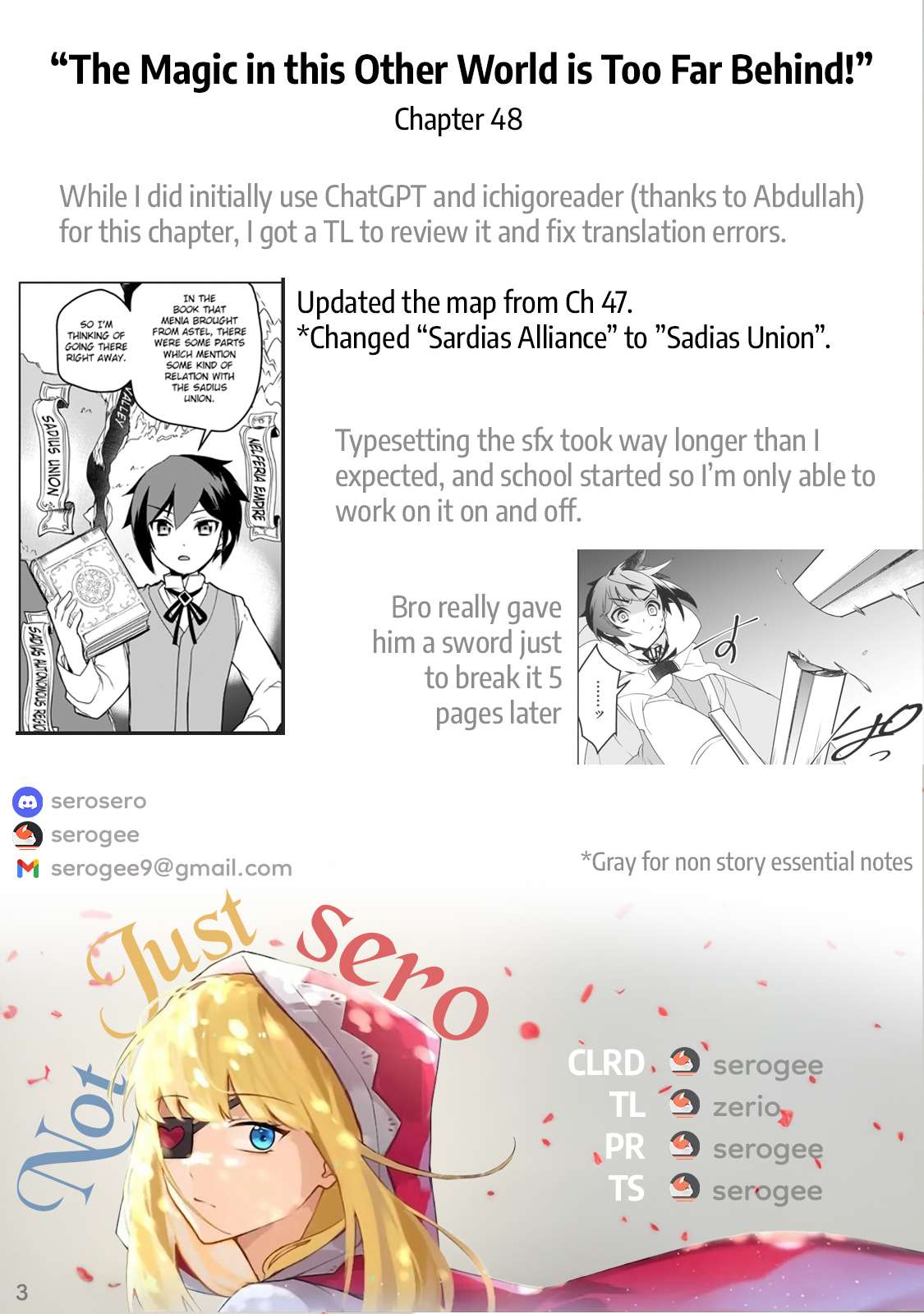 Isekai Mahou wa Okureteru! chapter 48 page 33