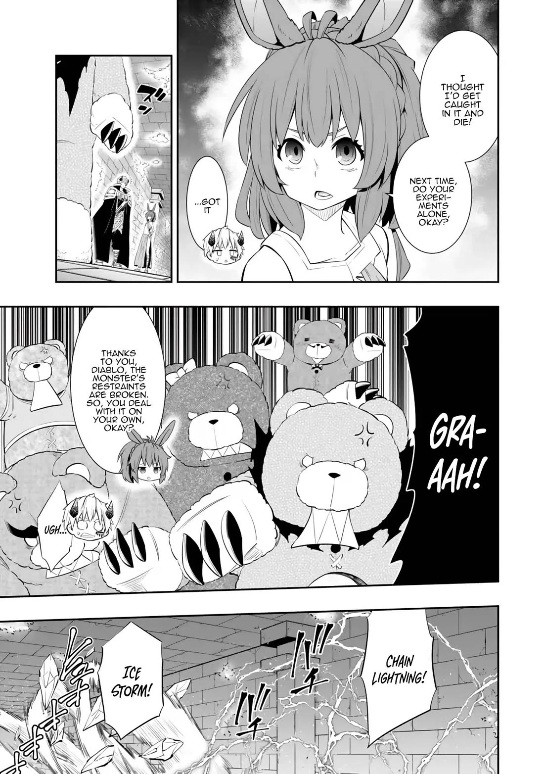 Isekai Maou to Shoukan Shoujo Dorei Majutsu chapter 110 page 17