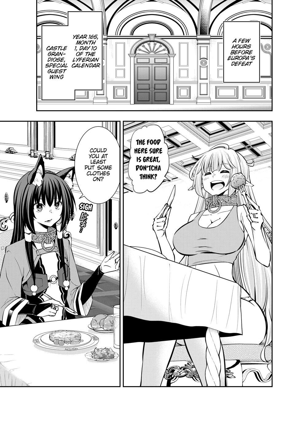 Isekai Maou to Shoukan Shoujo Dorei Majutsu chapter 119 page 1