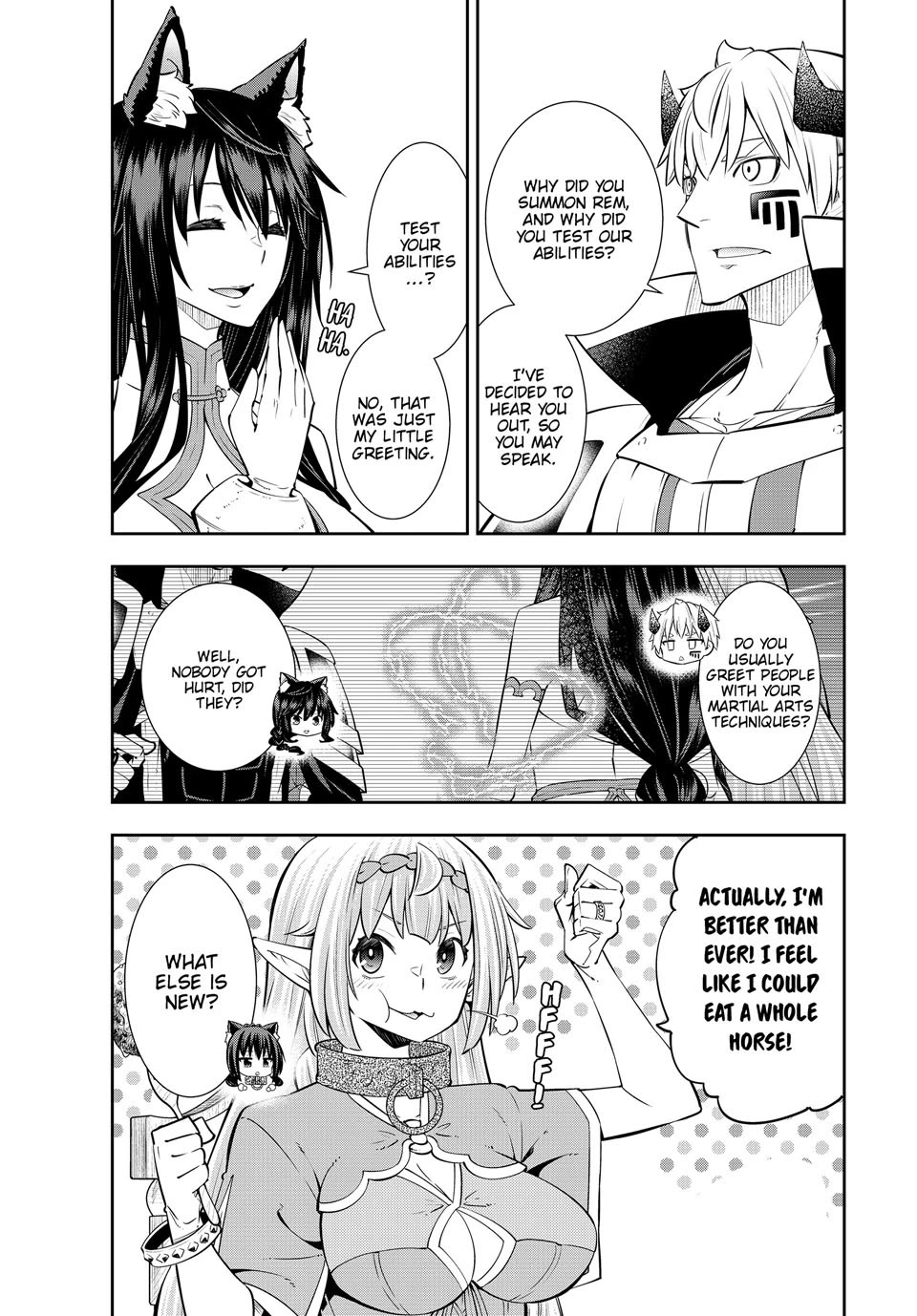 Isekai Maou to Shoukan Shoujo Dorei Majutsu chapter 123 page 21