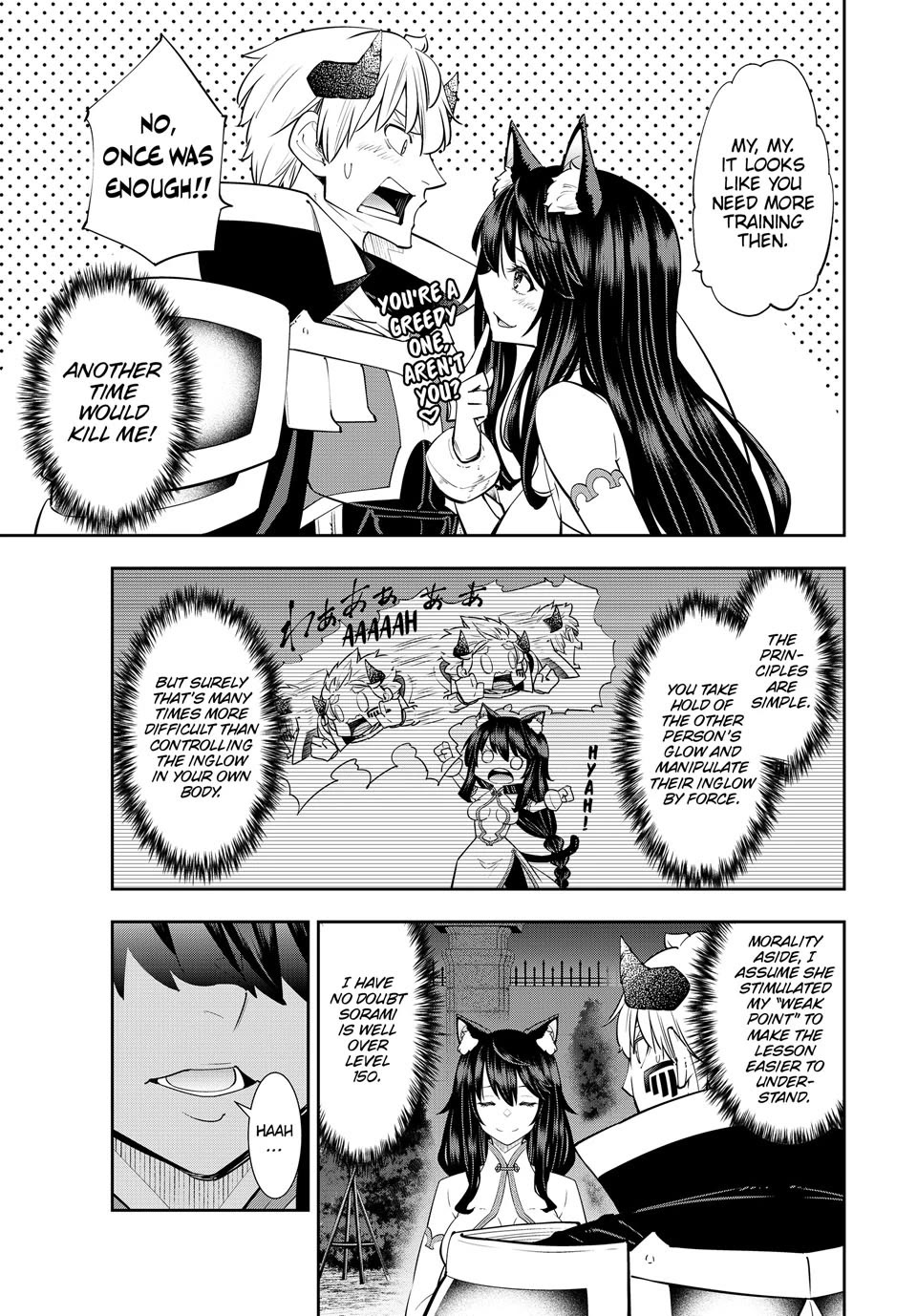 Isekai Maou to Shoukan Shoujo Dorei Majutsu chapter 124 page 21