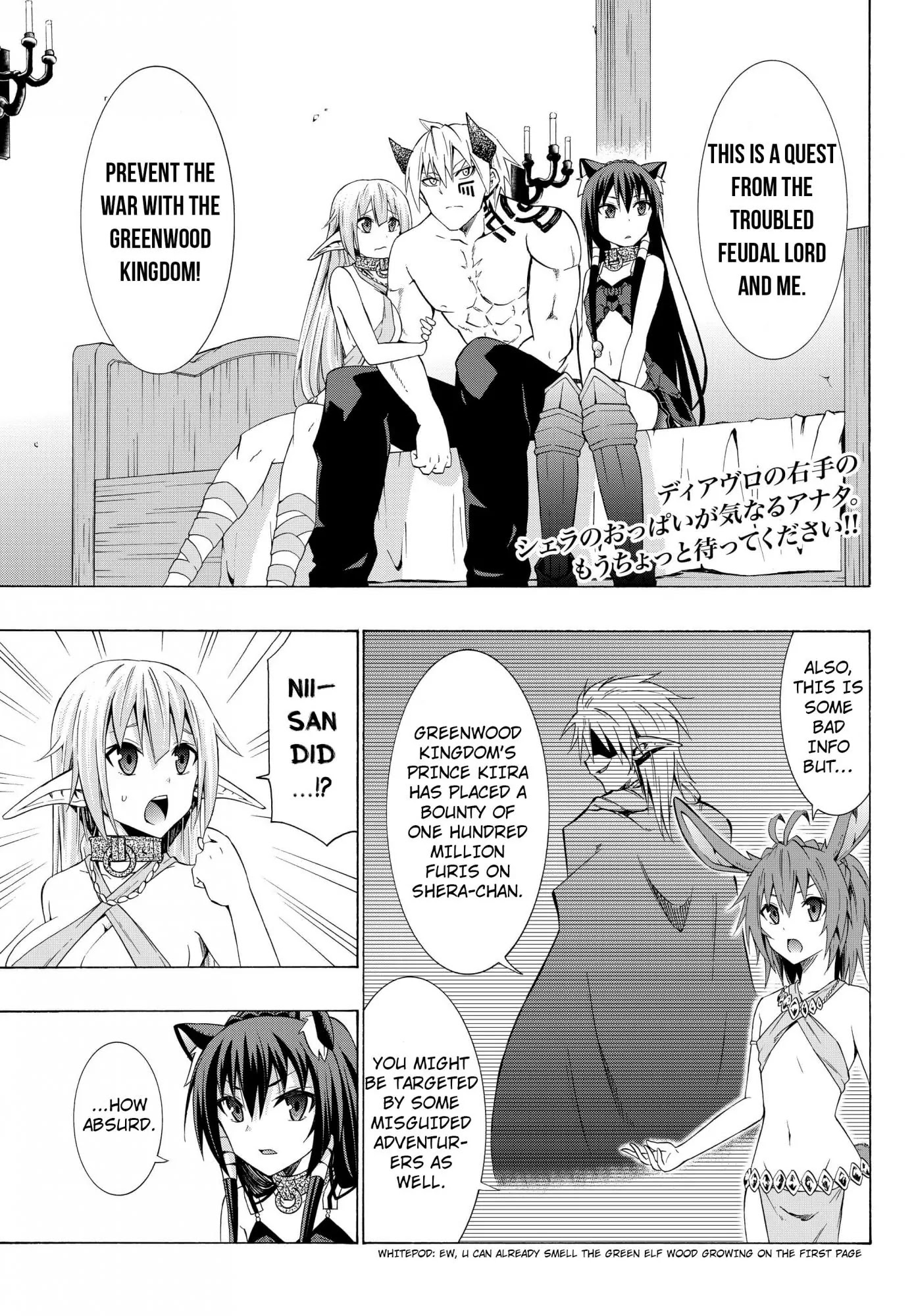 Isekai Maou to Shoukan Shoujo Dorei Majutsu chapter 13.1 page 1