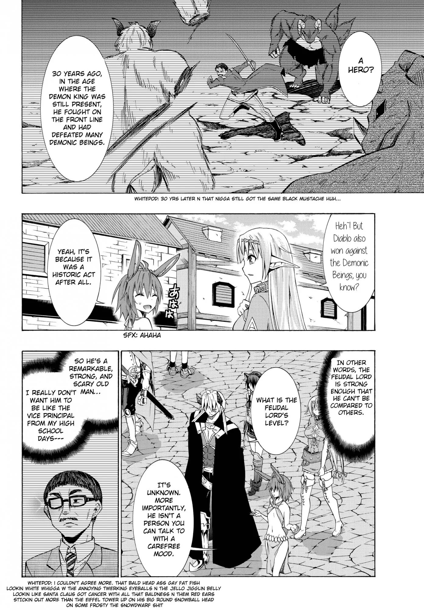 Isekai Maou to Shoukan Shoujo Dorei Majutsu chapter 13.1 page 8