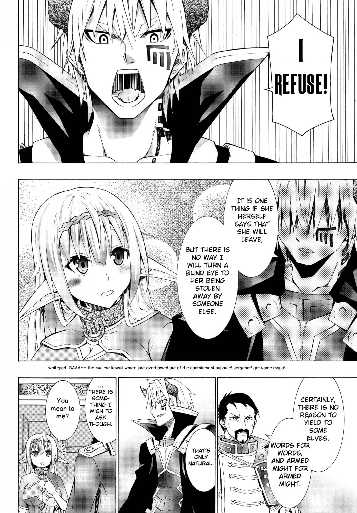 Isekai Maou to Shoukan Shoujo Dorei Majutsu chapter 13.2 page 13