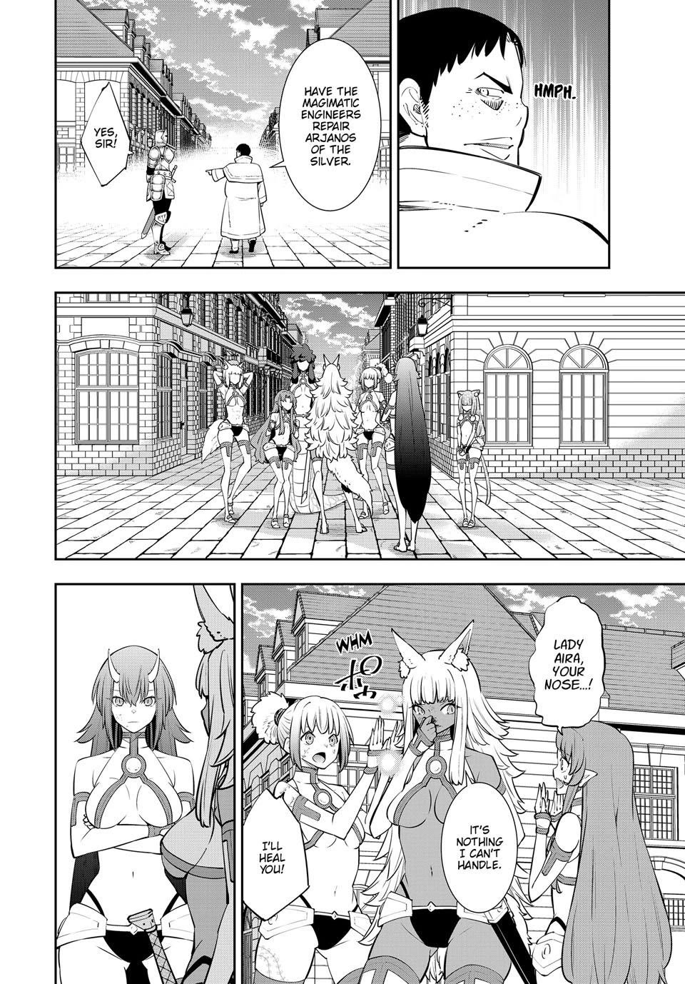 Isekai Maou to Shoukan Shoujo Dorei Majutsu chapter 131 page 34