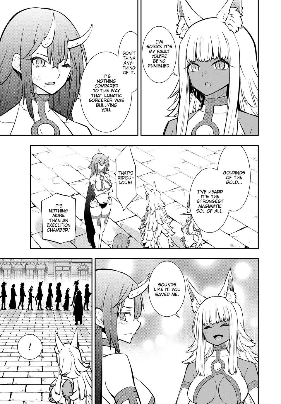 Isekai Maou to Shoukan Shoujo Dorei Majutsu chapter 131 page 35