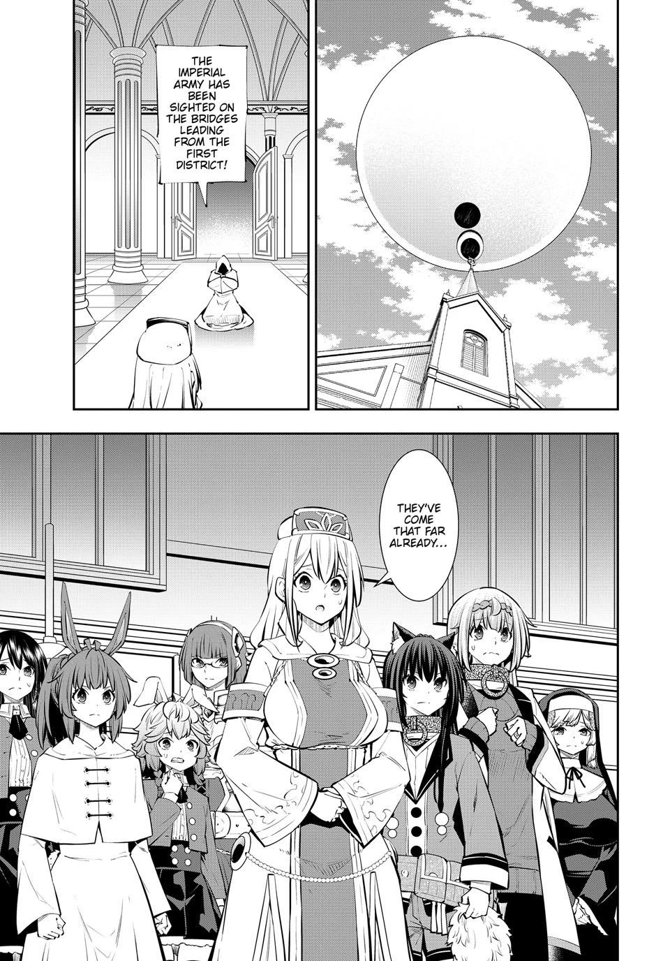 Isekai Maou to Shoukan Shoujo Dorei Majutsu chapter 135 page 23