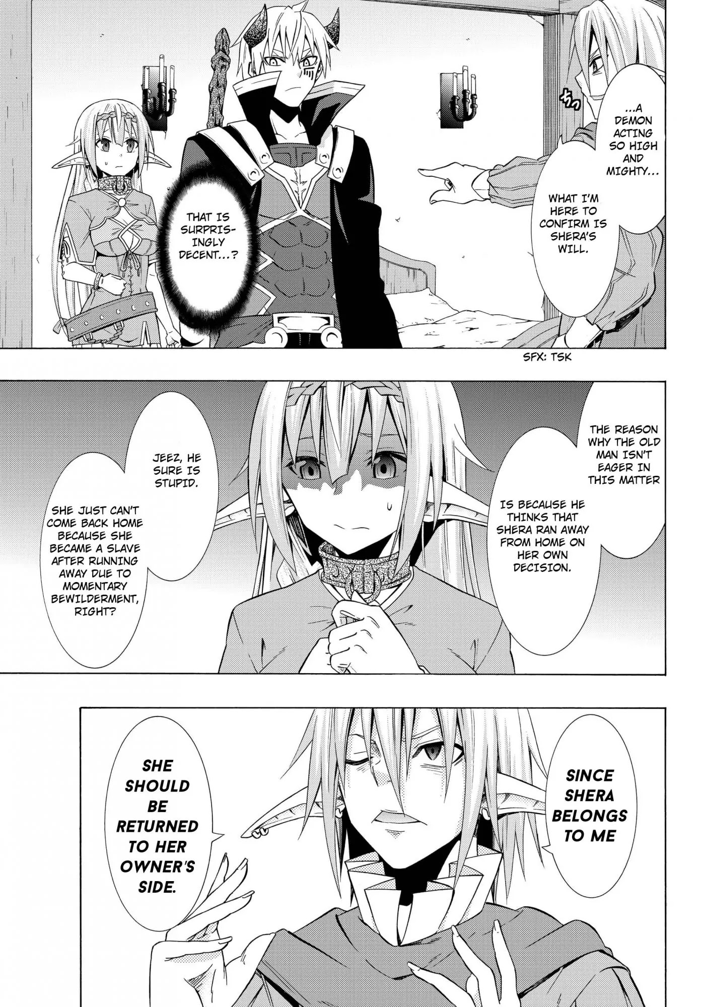 Isekai Maou to Shoukan Shoujo Dorei Majutsu chapter 16.1 page 13