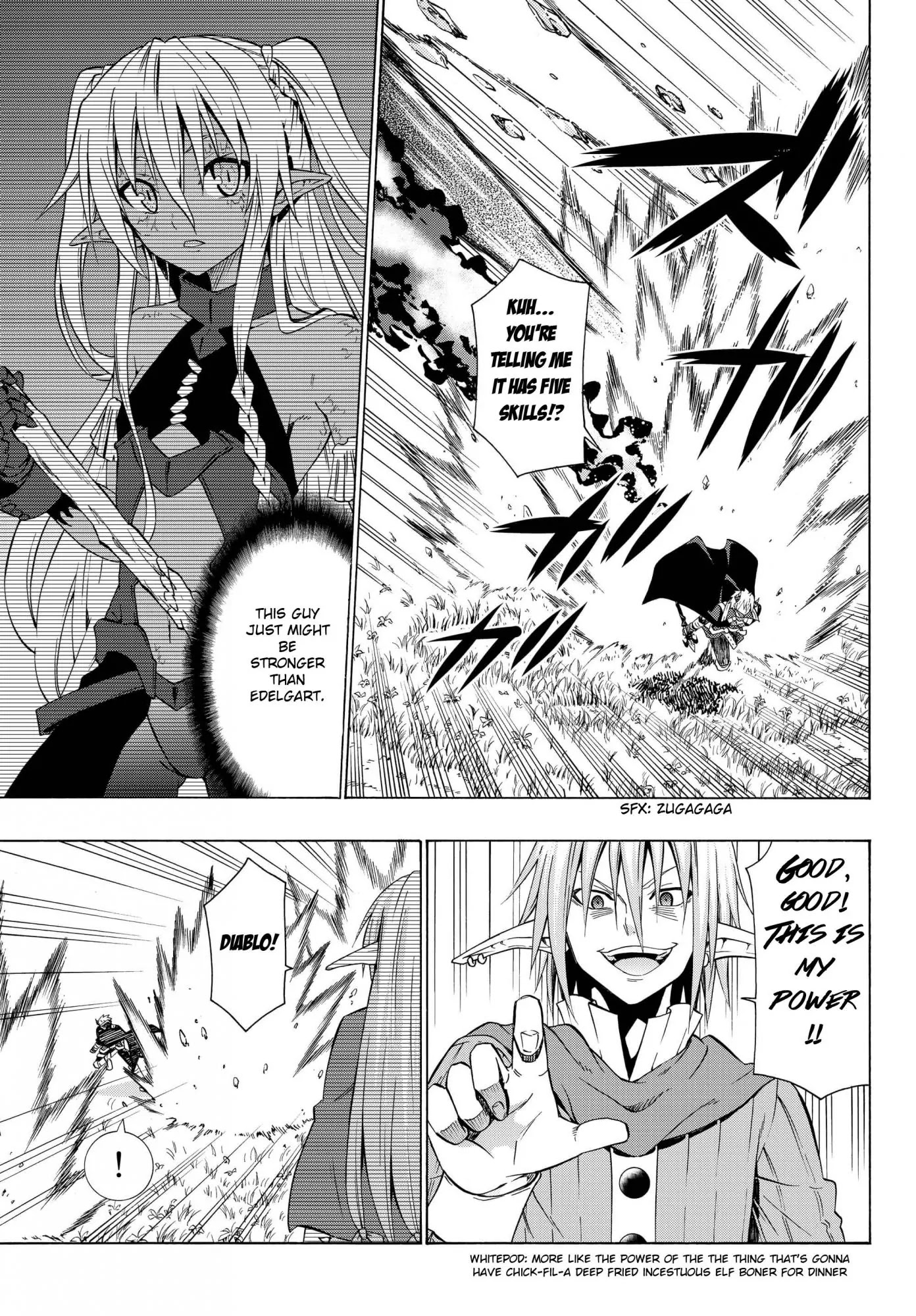 Isekai Maou to Shoukan Shoujo Dorei Majutsu chapter 19.1 page 11