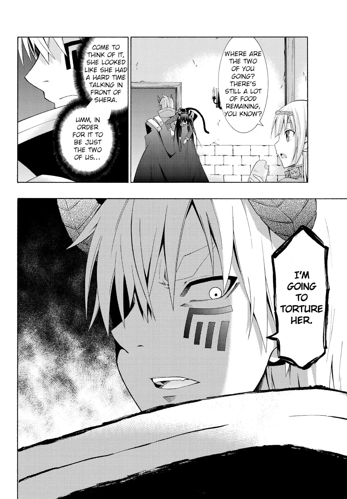 Isekai Maou to Shoukan Shoujo Dorei Majutsu chapter 3.2 page 1