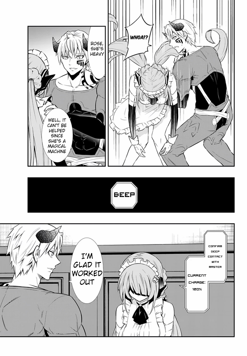 Isekai Maou to Shoukan Shoujo Dorei Majutsu chapter 65 page 34