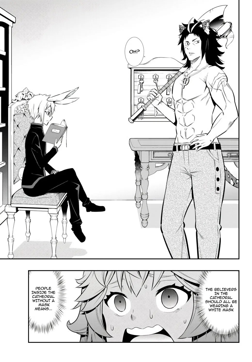 Isekai Maou to Shoukan Shoujo Dorei Majutsu chapter 68.1 page 14