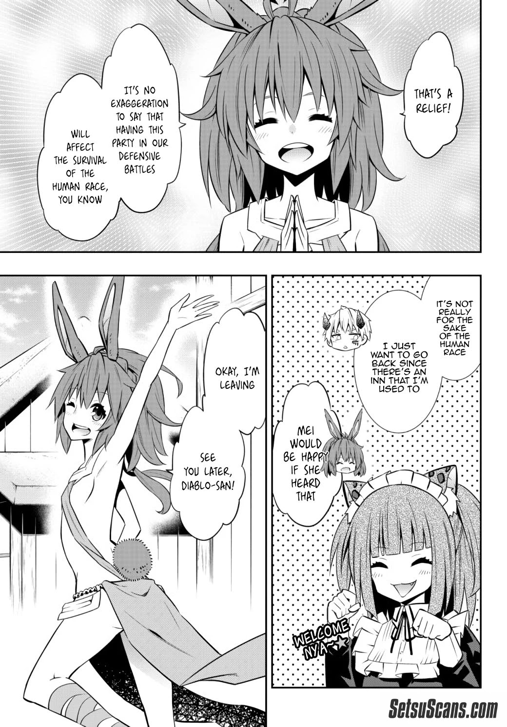 Isekai Maou to Shoukan Shoujo Dorei Majutsu chapter 77.2 page 8