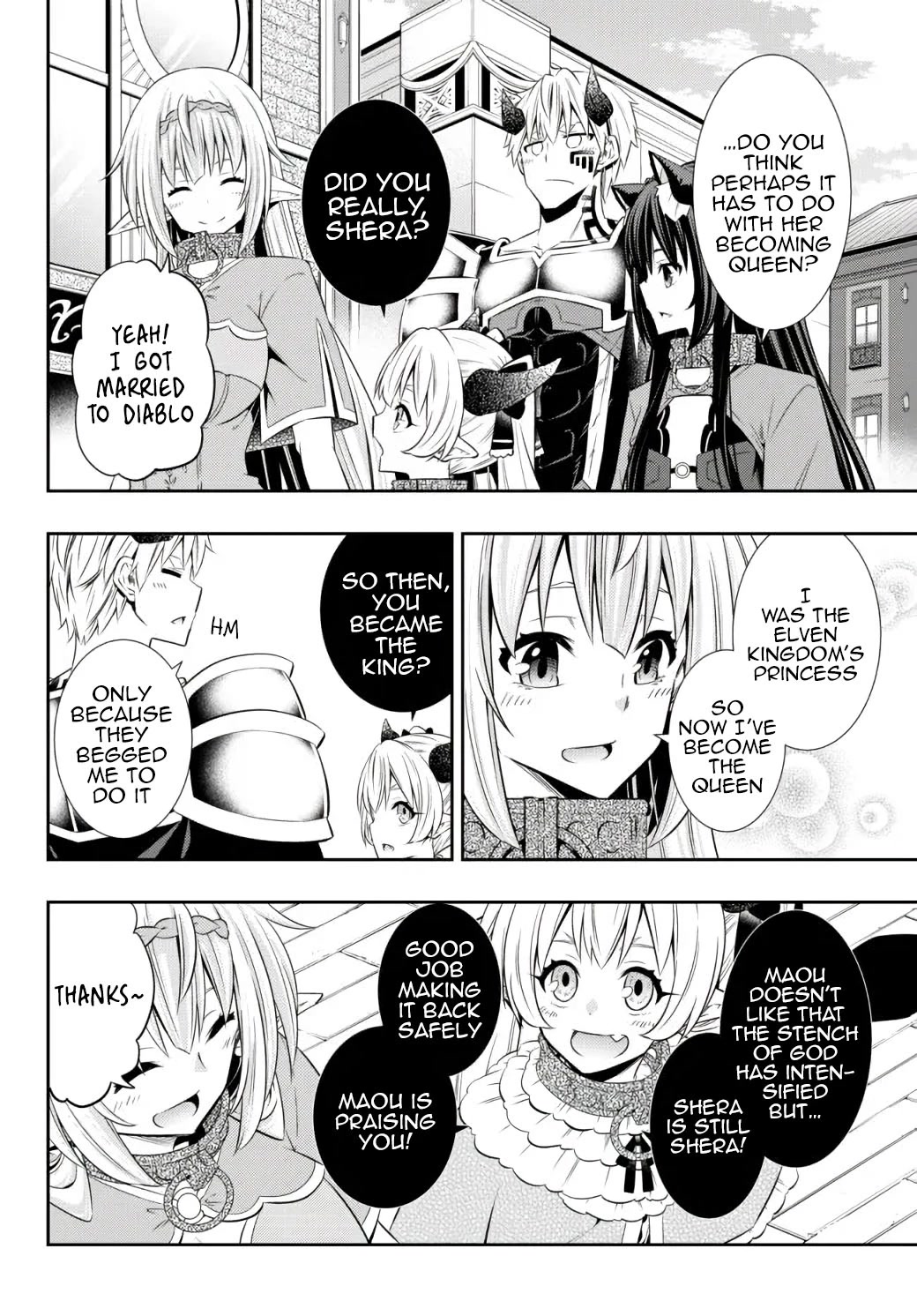 Isekai Maou to Shoukan Shoujo Dorei Majutsu chapter 87.1 page 8