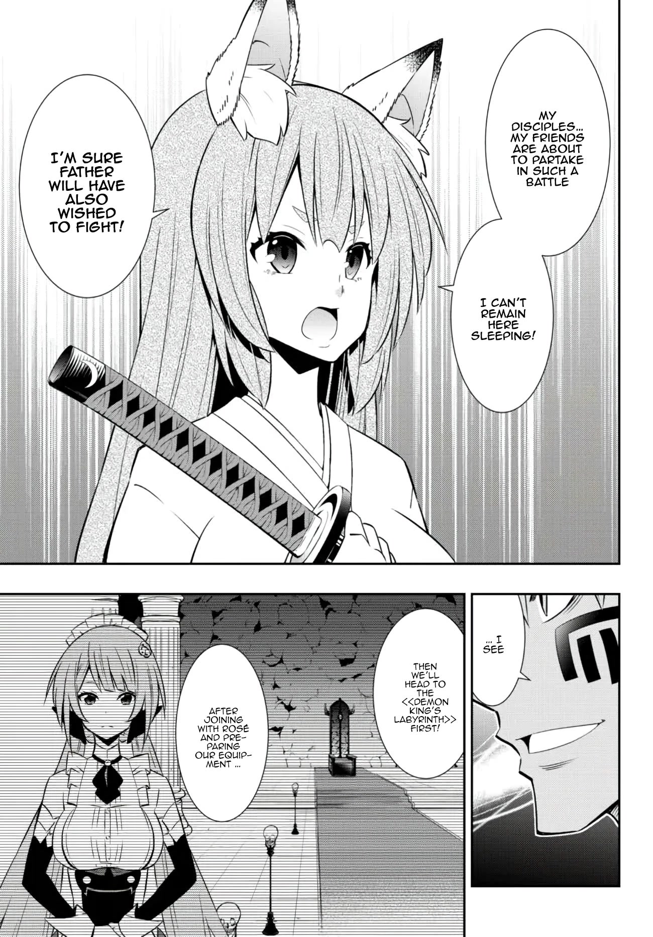 Isekai Maou to Shoukan Shoujo Dorei Majutsu chapter 95 page 12