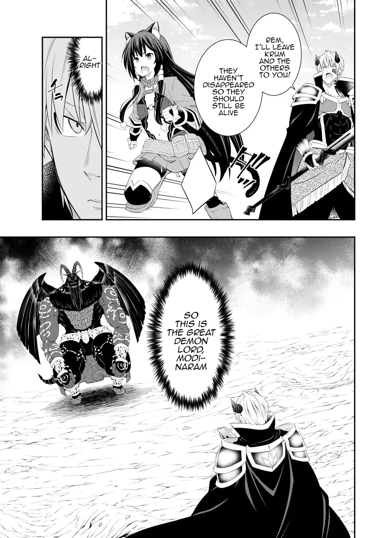 Isekai Maou to Shoukan Shoujo no Dorei Majutsu chapter 100.2 page 3