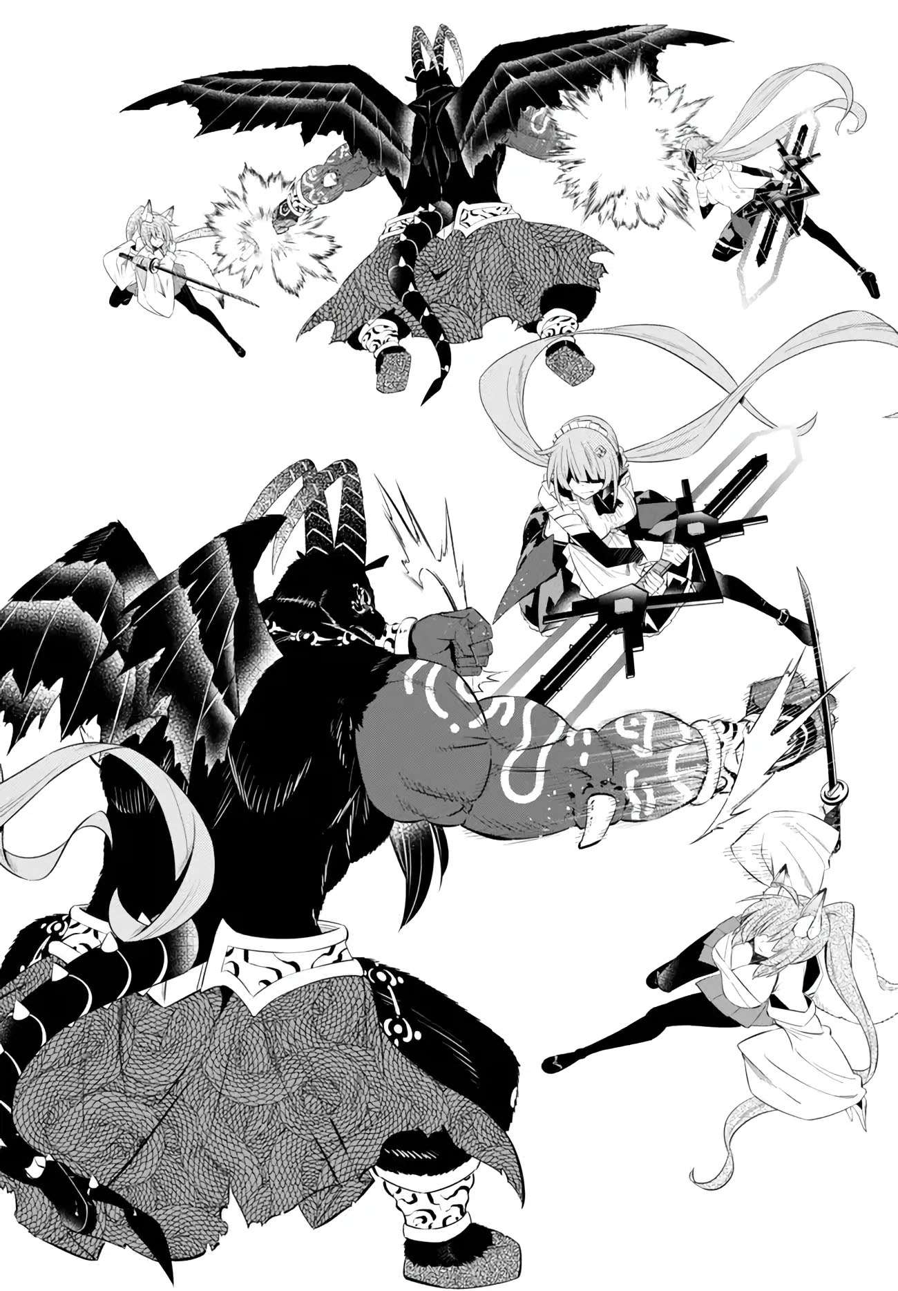 Isekai Maou to Shoukan Shoujo no Dorei Majutsu chapter 101.2 page 2