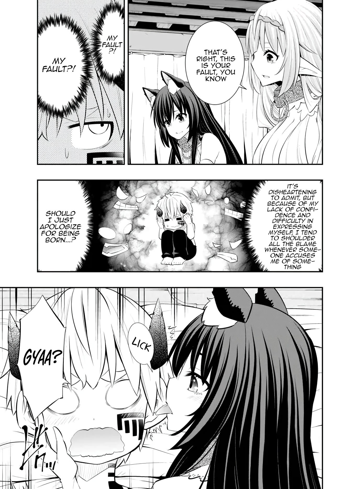 Isekai Maou to Shoukan Shoujo no Dorei Majutsu chapter 103.3 page 3