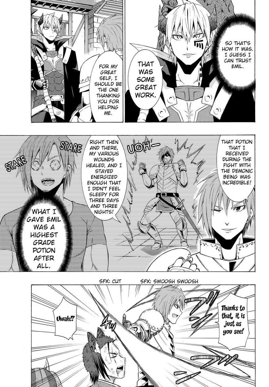 Isekai Maou to Shoukan Shoujo no Dorei Majutsu chapter 14.2 page 14