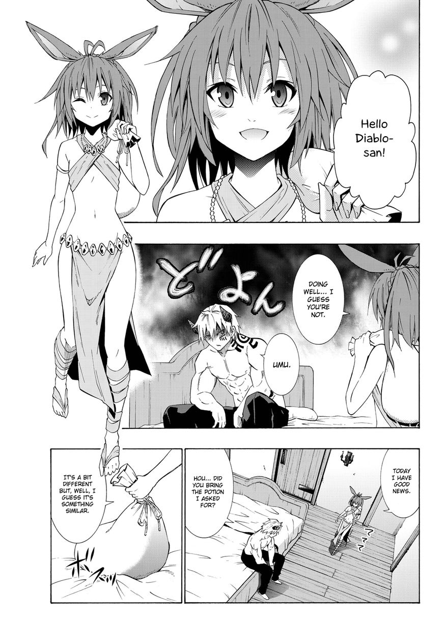 Isekai Maou to Shoukan Shoujo no Dorei Majutsu chapter 21.1 page 19