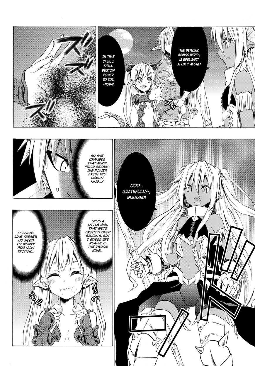 Isekai Maou to Shoukan Shoujo no Dorei Majutsu chapter 27.2 page 13