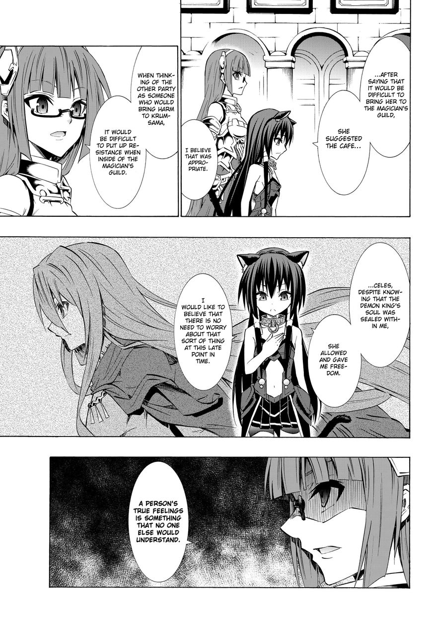 Isekai Maou to Shoukan Shoujo no Dorei Majutsu chapter 30.2 page 17