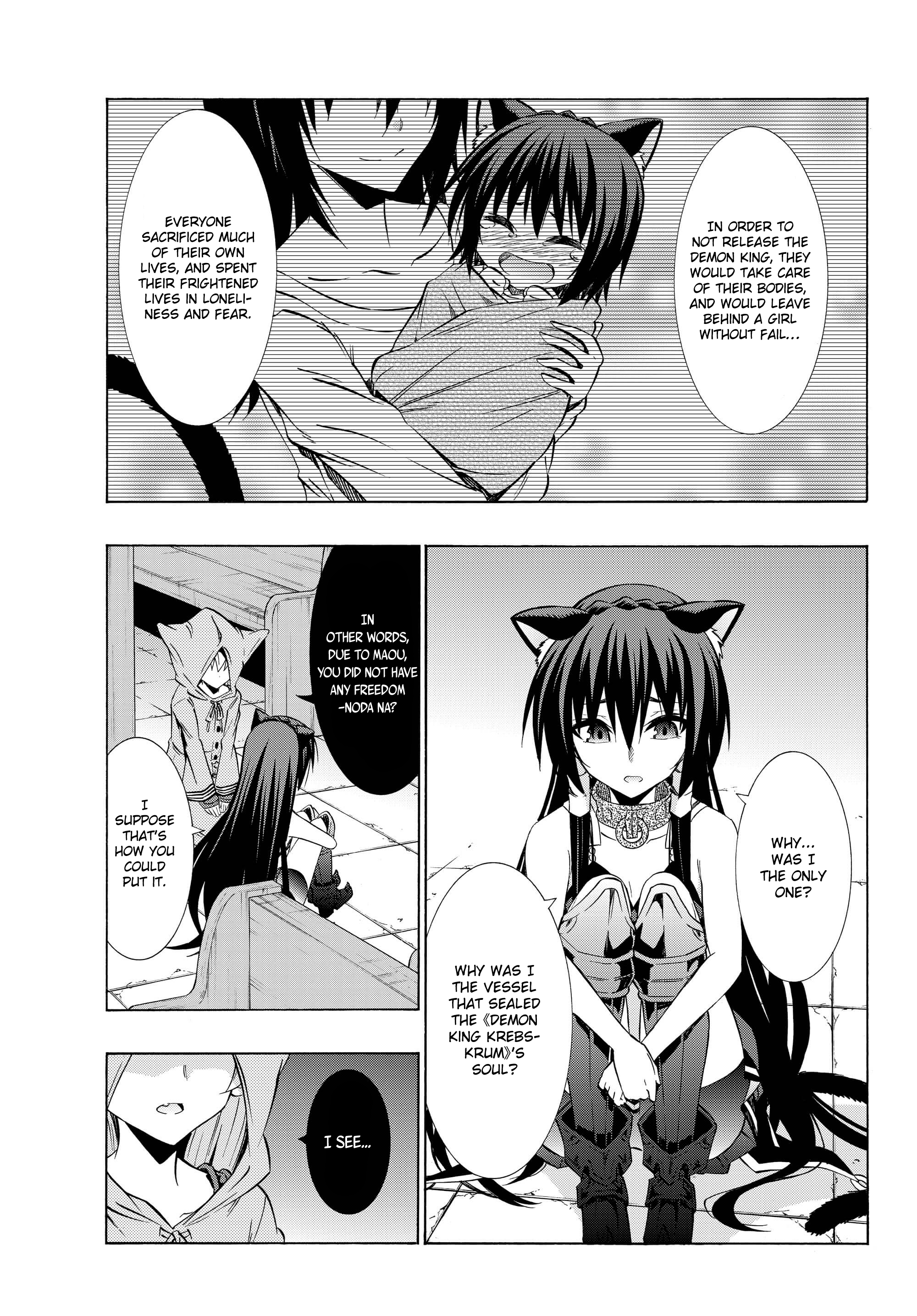 Isekai Maou to Shoukan Shoujo no Dorei Majutsu chapter 32.1 page 19