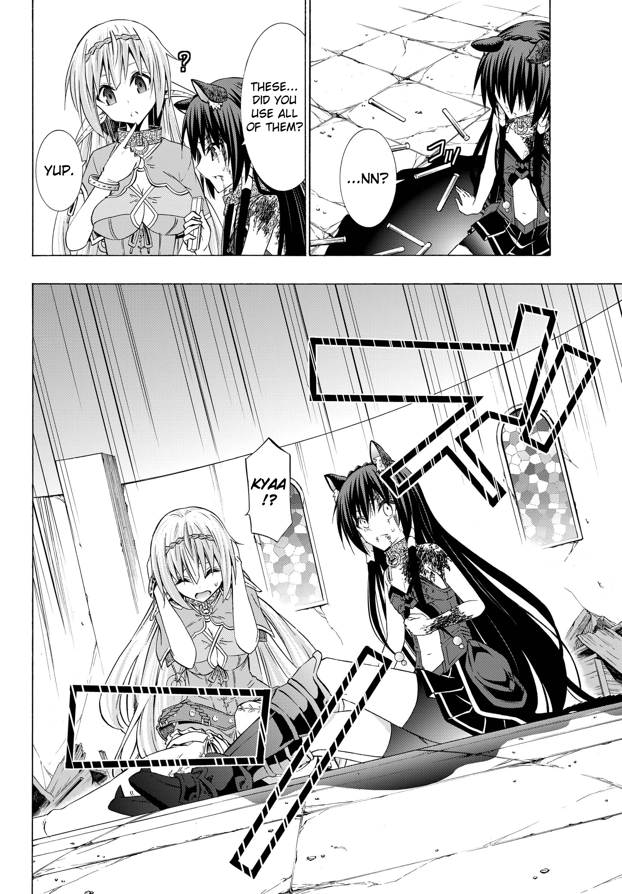 Isekai Maou to Shoukan Shoujo no Dorei Majutsu chapter 35.2 page 17