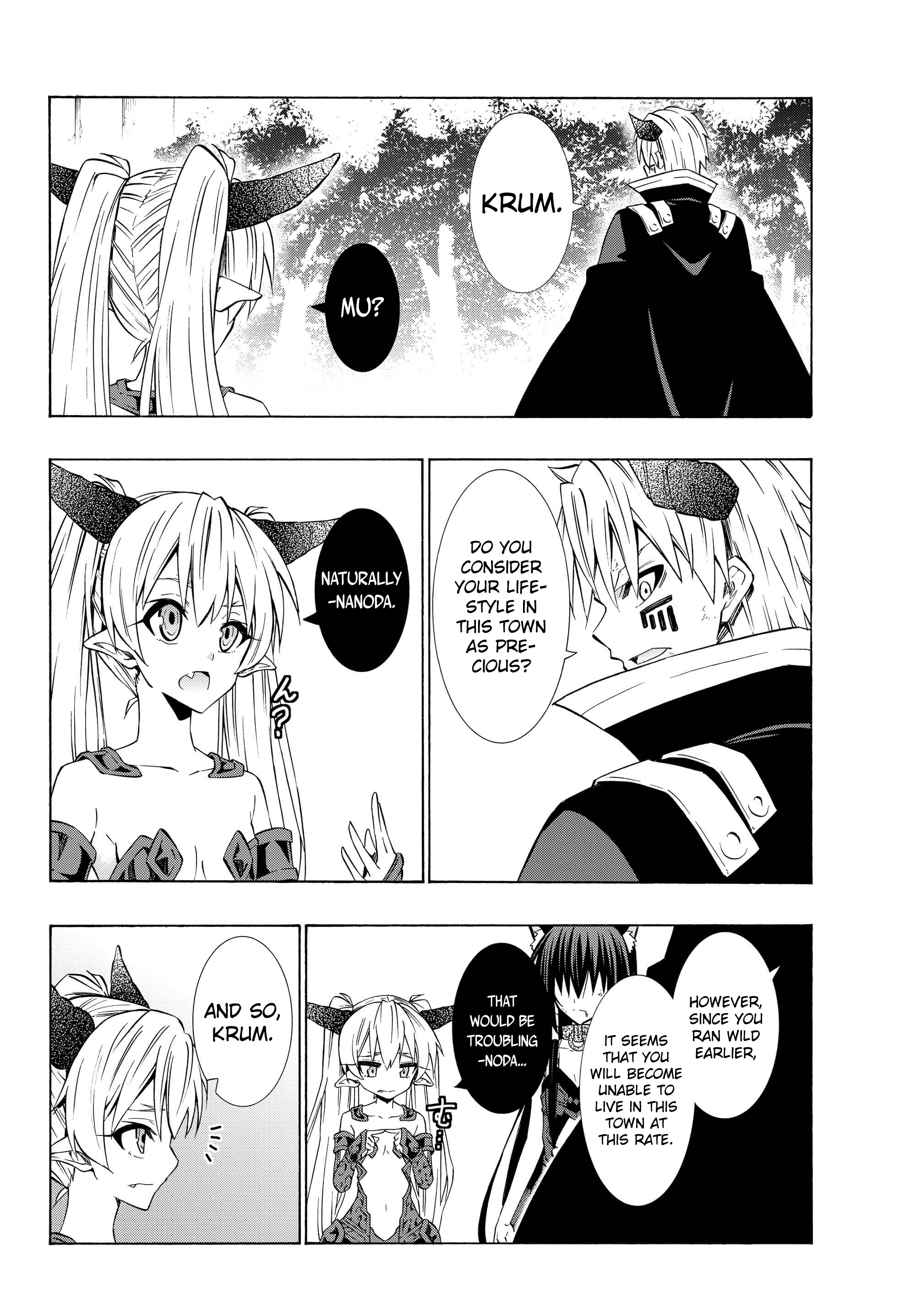 Isekai Maou to Shoukan Shoujo no Dorei Majutsu chapter 38.1 page 14