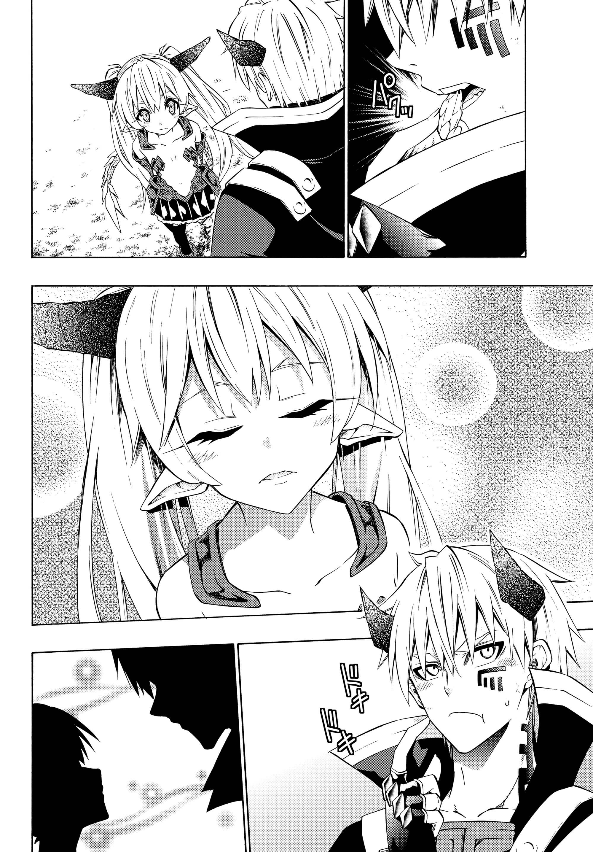 Isekai Maou to Shoukan Shoujo no Dorei Majutsu chapter 38.2 page 14