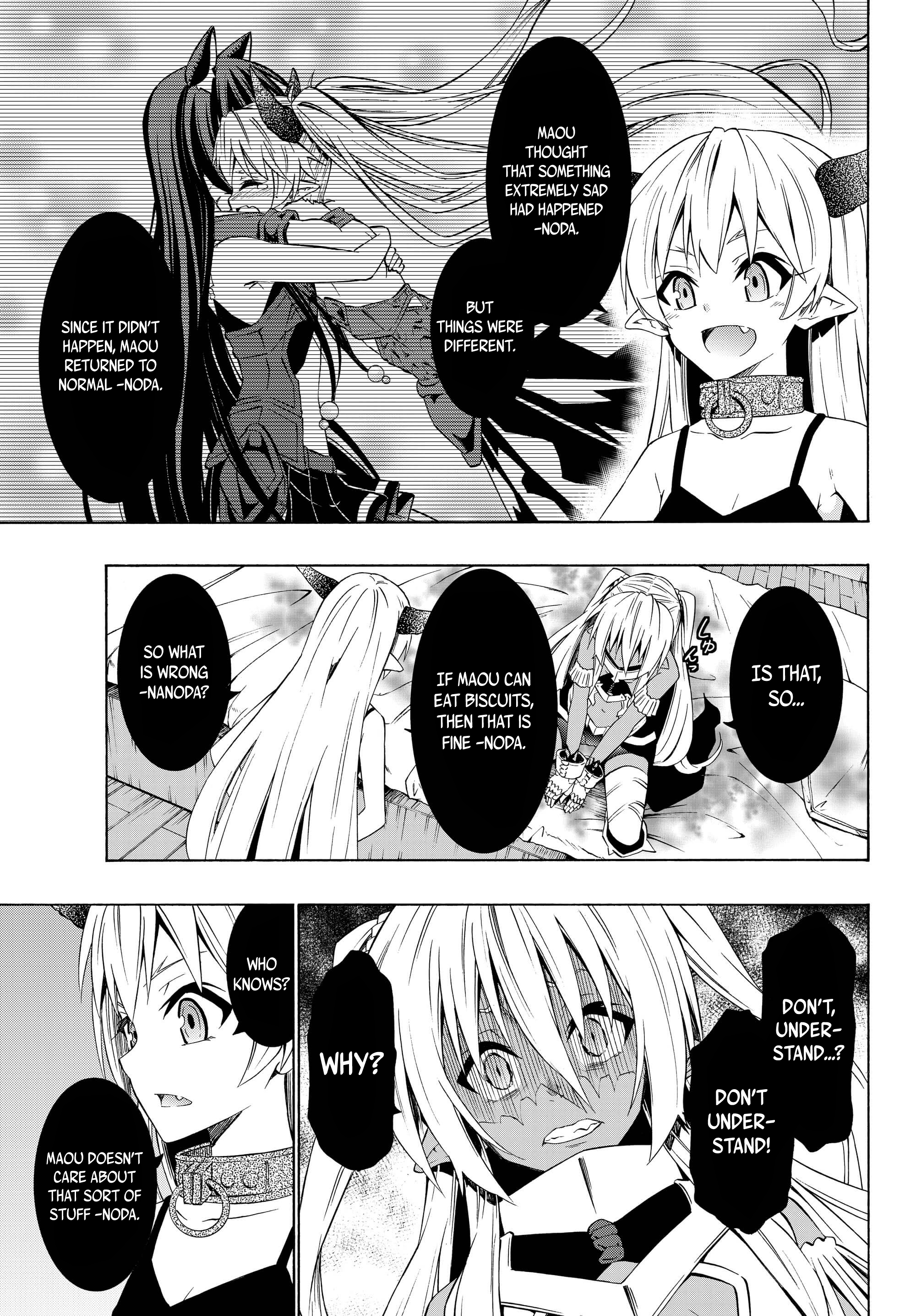 Isekai Maou to Shoukan Shoujo no Dorei Majutsu chapter 39.2 page 11