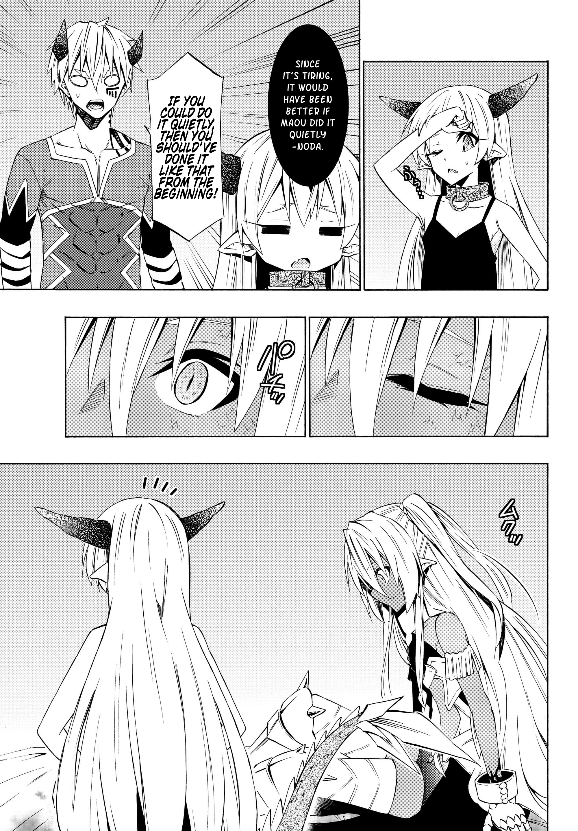 Isekai Maou to Shoukan Shoujo no Dorei Majutsu chapter 39.2 page 9